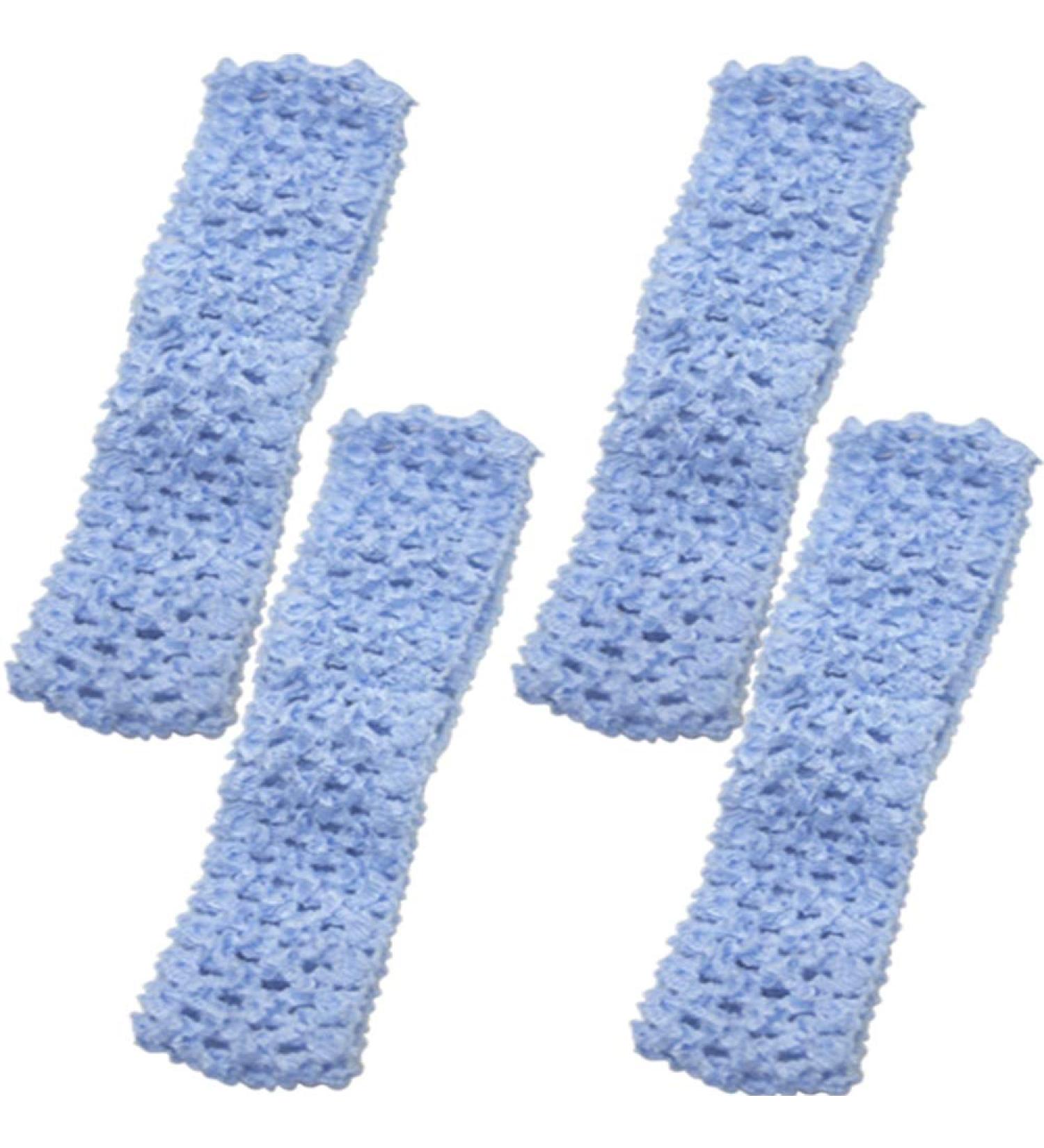 Time to Sparkle 4pcs Crochet Tube Top Tutu Dress Set - Baby Blue | Infant Pettiskirt & Skirt Combo - Buy Online on GoSupps.com