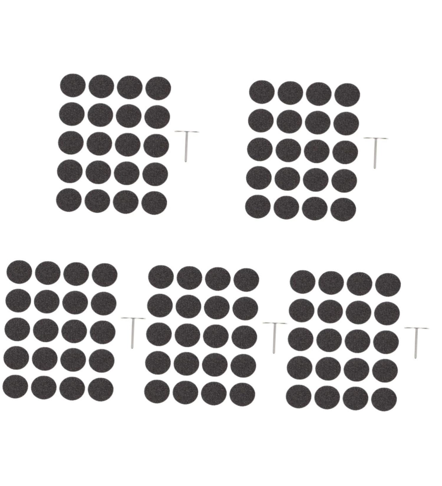 Healeved 5 Sets Nail Polishing Sheets Mini Tools Nail Forms Sandpaper Discs Nails Power Tools Nail Kits Manicure Sandpaper Slices Exfoliating Foot File Stainless Steel Nail Set Electric - Buy Online on GoSupps.com