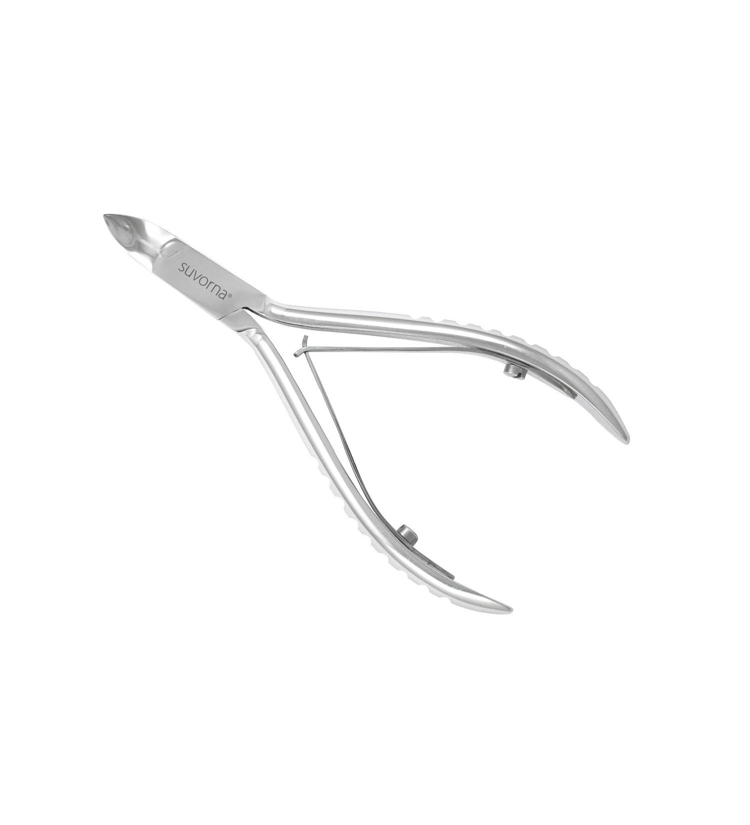 Suvorna Professional 4.25" Full Jaw Nail Cuticle Nippers & Cuticle Trimmers - Japanese Steel Cuticle Remover/Clippers - Beauty Cuticle Care Manicure & Ingrown Tool for Men/Women at Spa Salon & Home - Buy Online on GoSupps.com