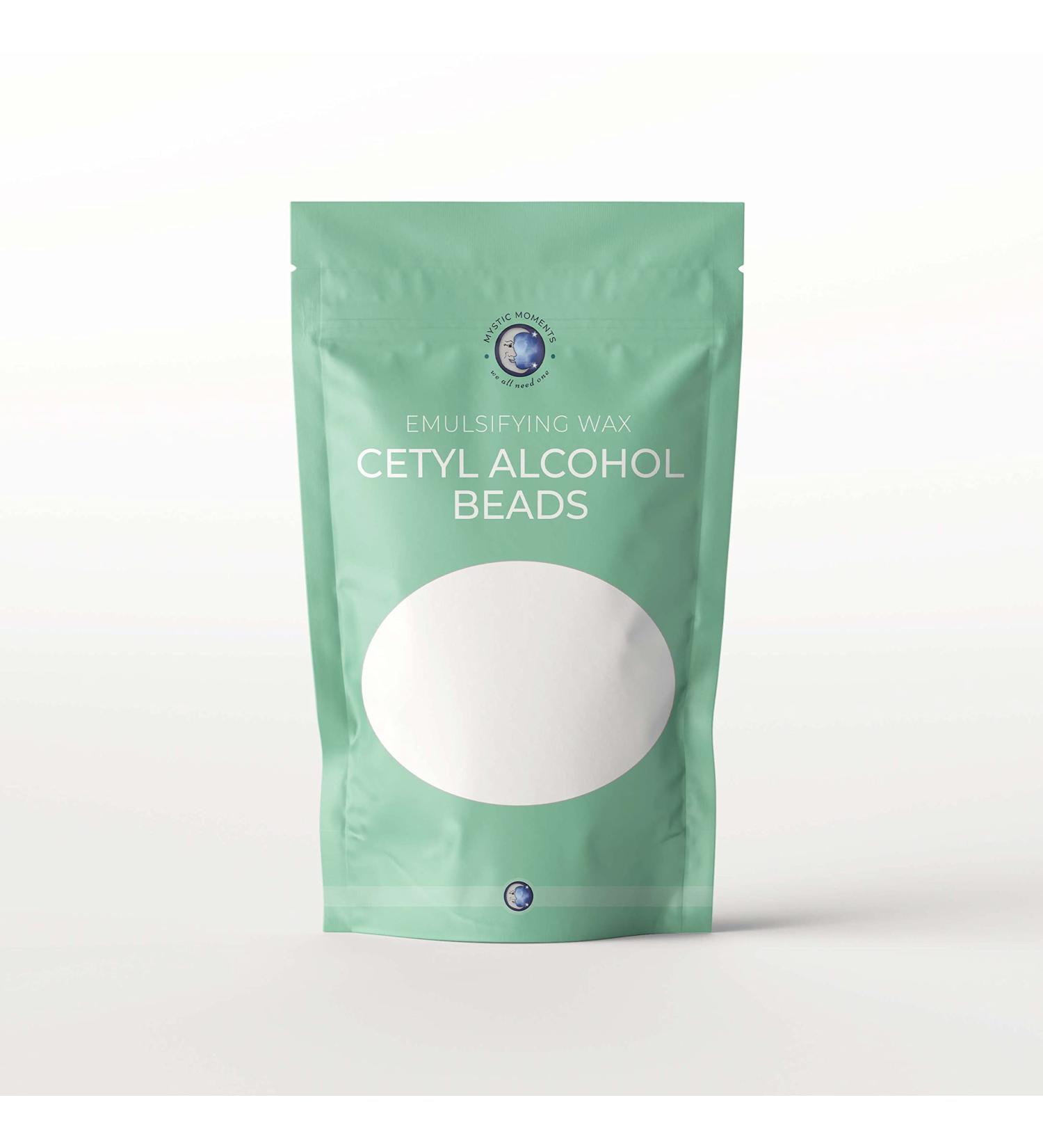 Mystic Moments Cetyl Alcohol Wax Pearls 500g - Premium Quality for DIY Projects | Fast International Shipping - Buy Online on GoSupps.com