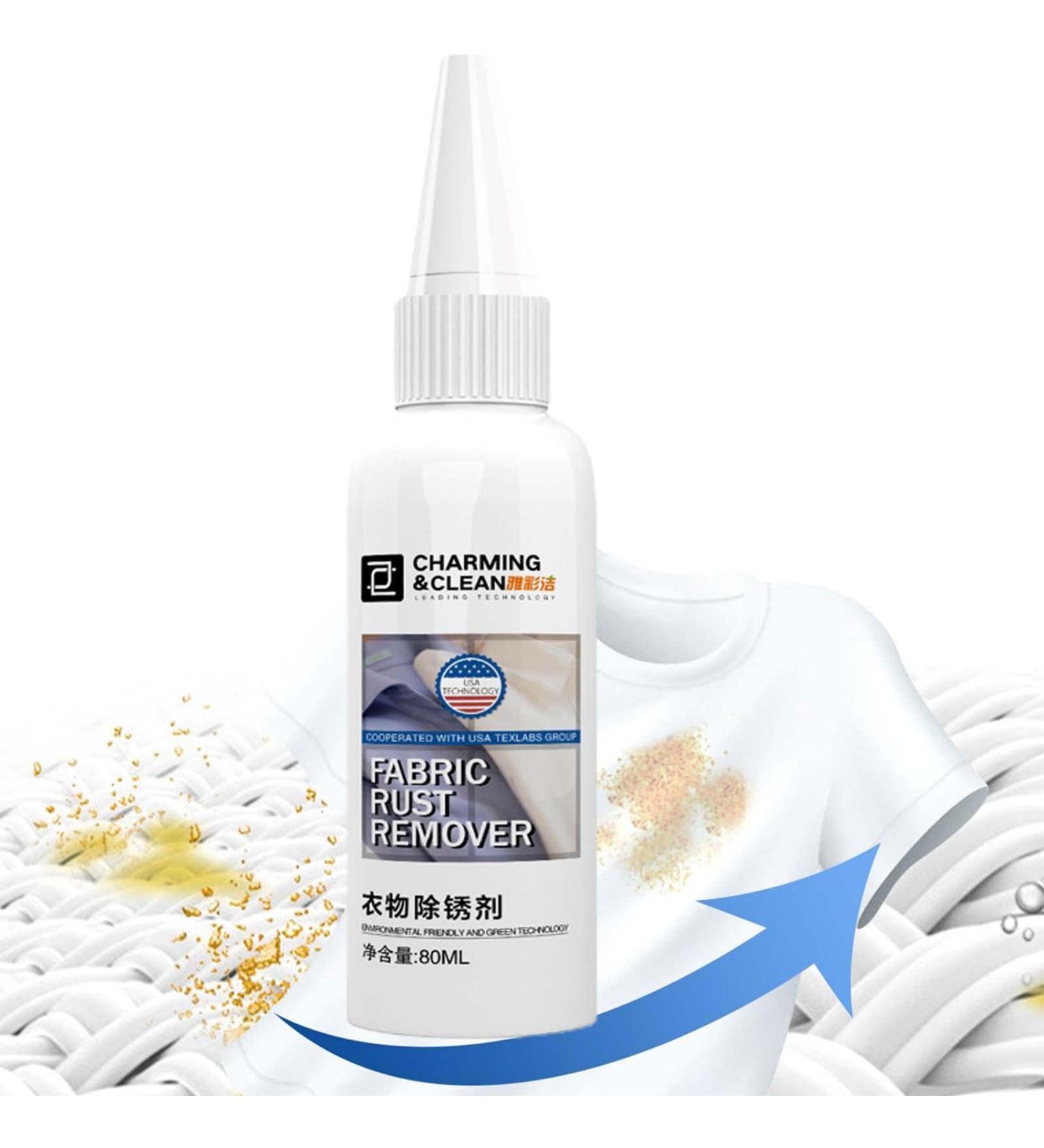 Fabric Rust Stain Remover - Spot Cleaner for Clothes Spray Clothes Cleaning Tools for Housekeeping for Cotton Wool Fabric for - Buy Online on GoSupps.com