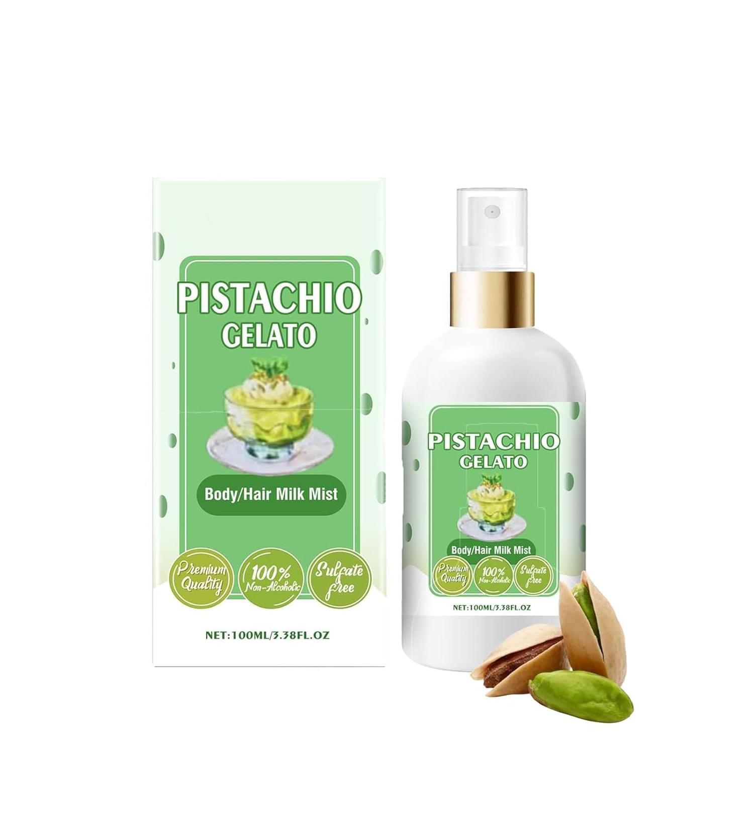 Vanilla Cream Puff Body Milk Mist Body/Hair Milk Mist Body Spray For Women Vanilla Perfume Long Lasting Moisturizing Ideal Gifts for Women 1PCS-Ice Cream - Buy Online on GoSupps.com