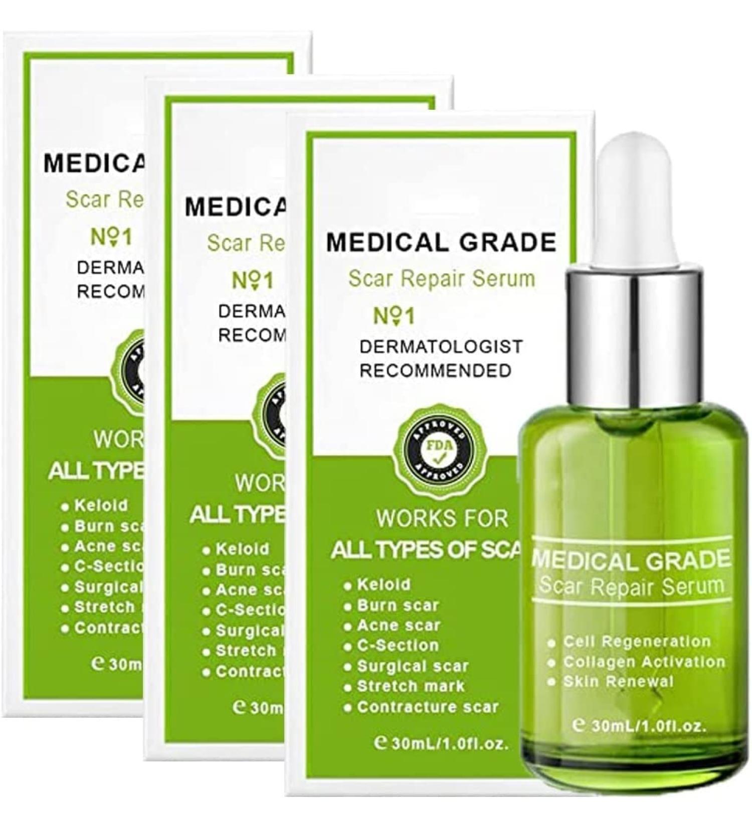 HEPVET Goopgen Scar Repair Serum - Medical Grade Advanced Formula for All Types of Scars (3pcs) - Buy Online on GoSupps.com