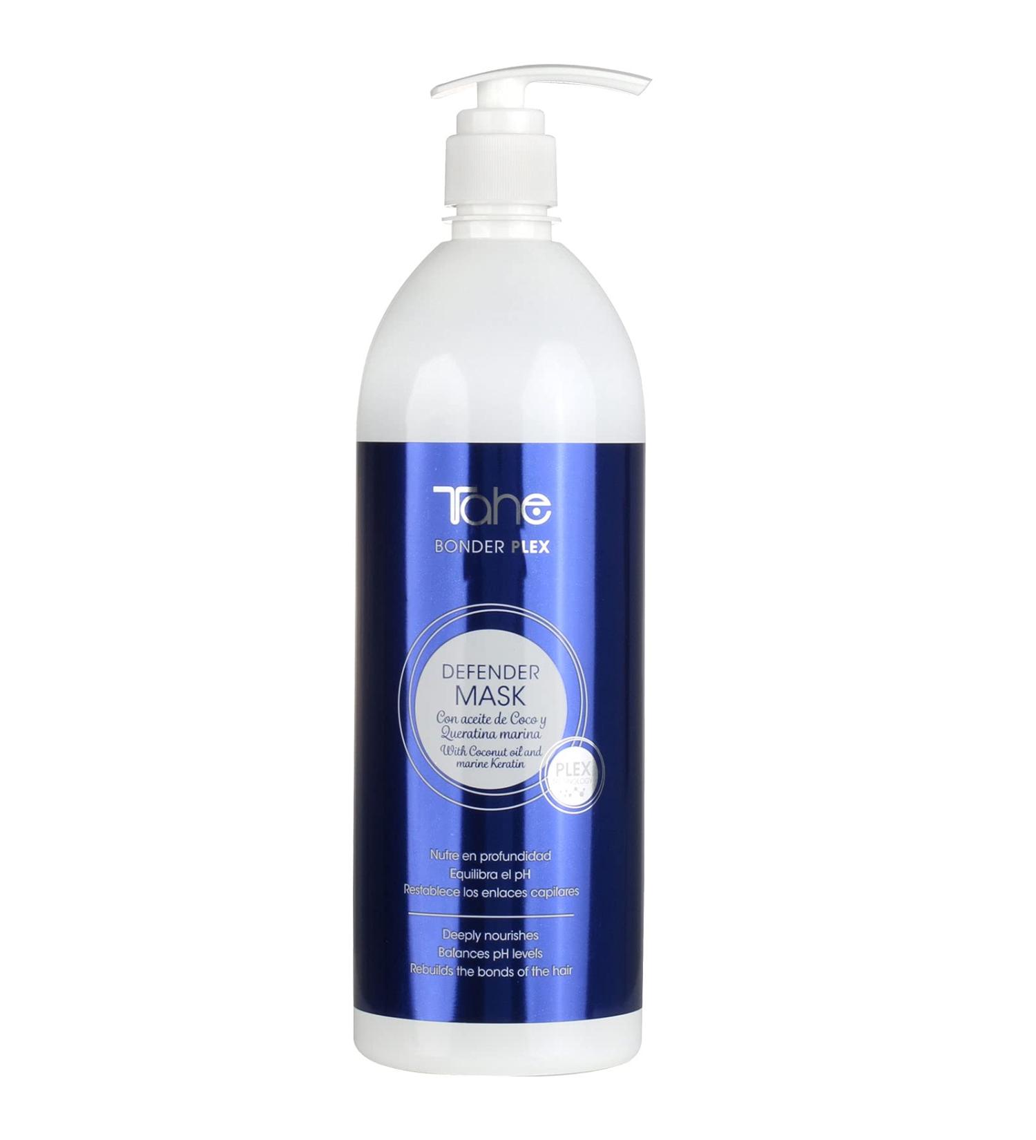 Tahe Bonder Plex Defender Hair Mask 1000ml - Nourishing Coconut Oil & Marine Keratin for Strong Healthy Hair | International Shipping Available - Buy Online on GoSupps.com