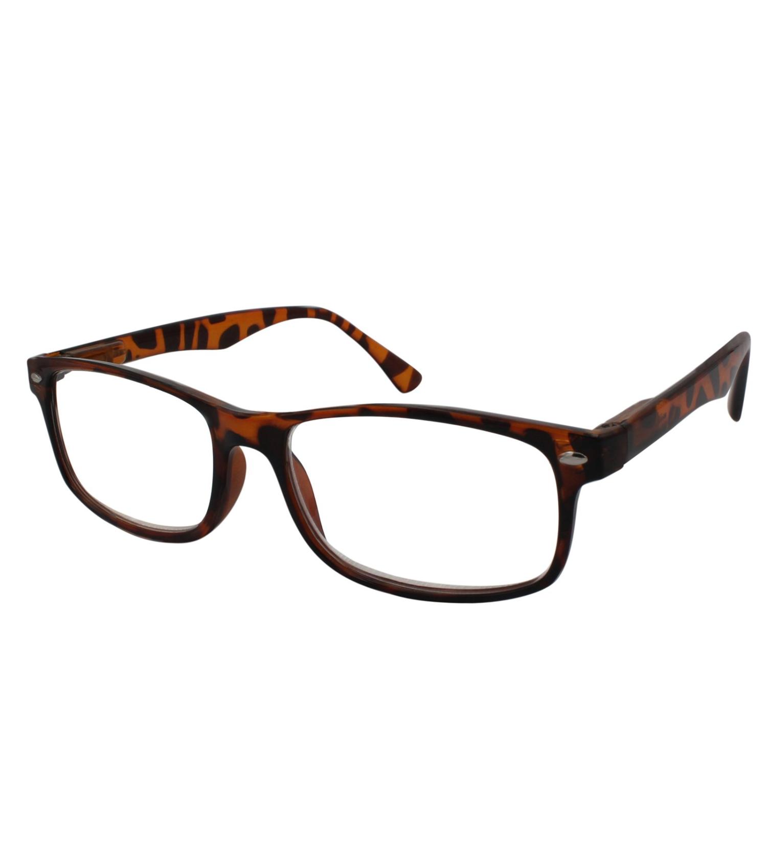 TBOC Reading Glasses +3.00 Diopter - Brown Tortoise Frame for Men & Women - Ideal for Seniors | Presbyopia Aid for PC & Phone Use (1 Pack) - Buy Online on GoSupps.com