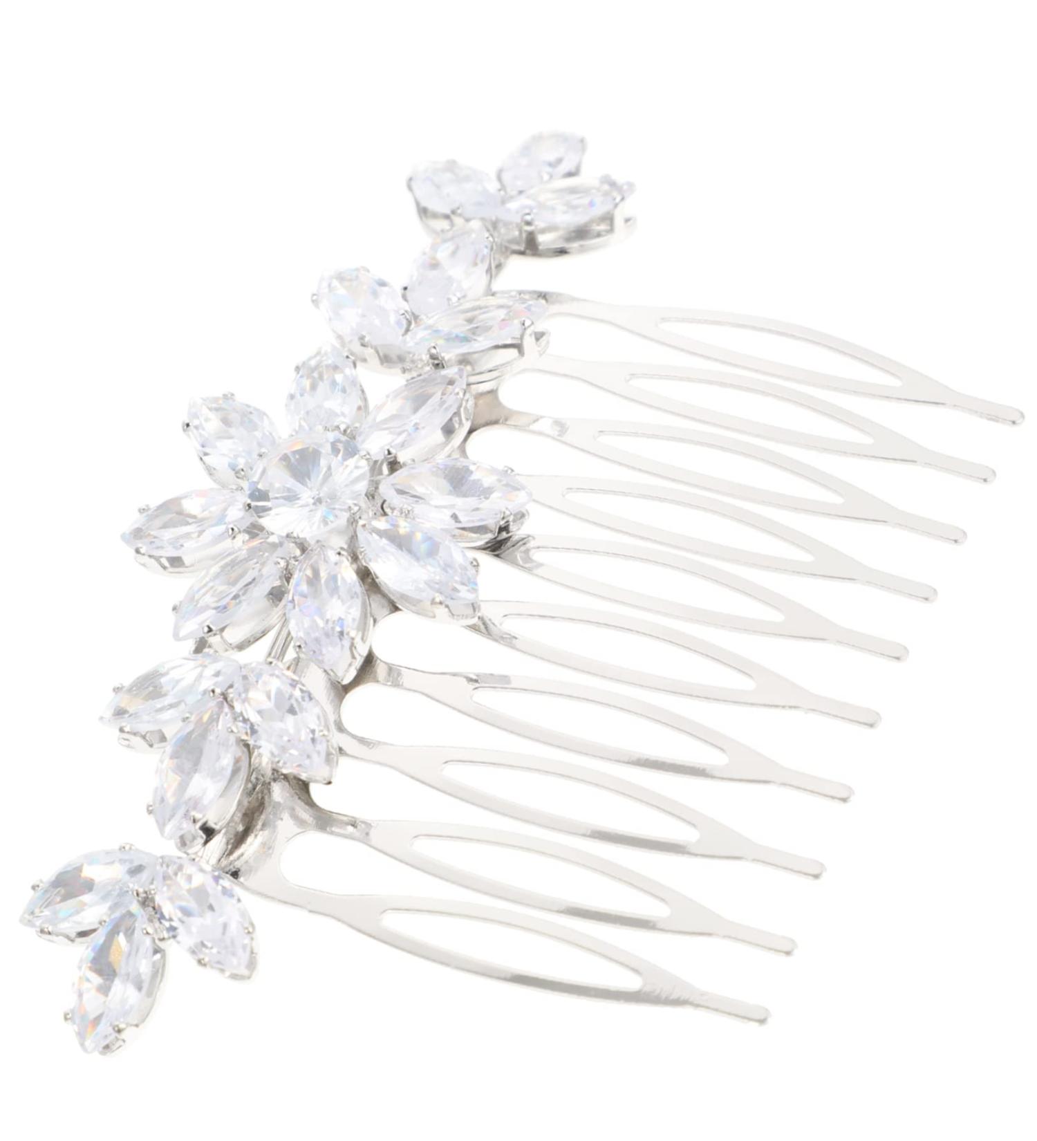 Housoutil Bangs Comb Bride Hair Accessories Wedding Bridal Accessories Hair Clips for Bangs Bride Accessories Womens Accessories Pearl Headpiece Simple Bridesmaid Aluminum Alloy Bar Mitzvah - Buy Online on GoSupps.com