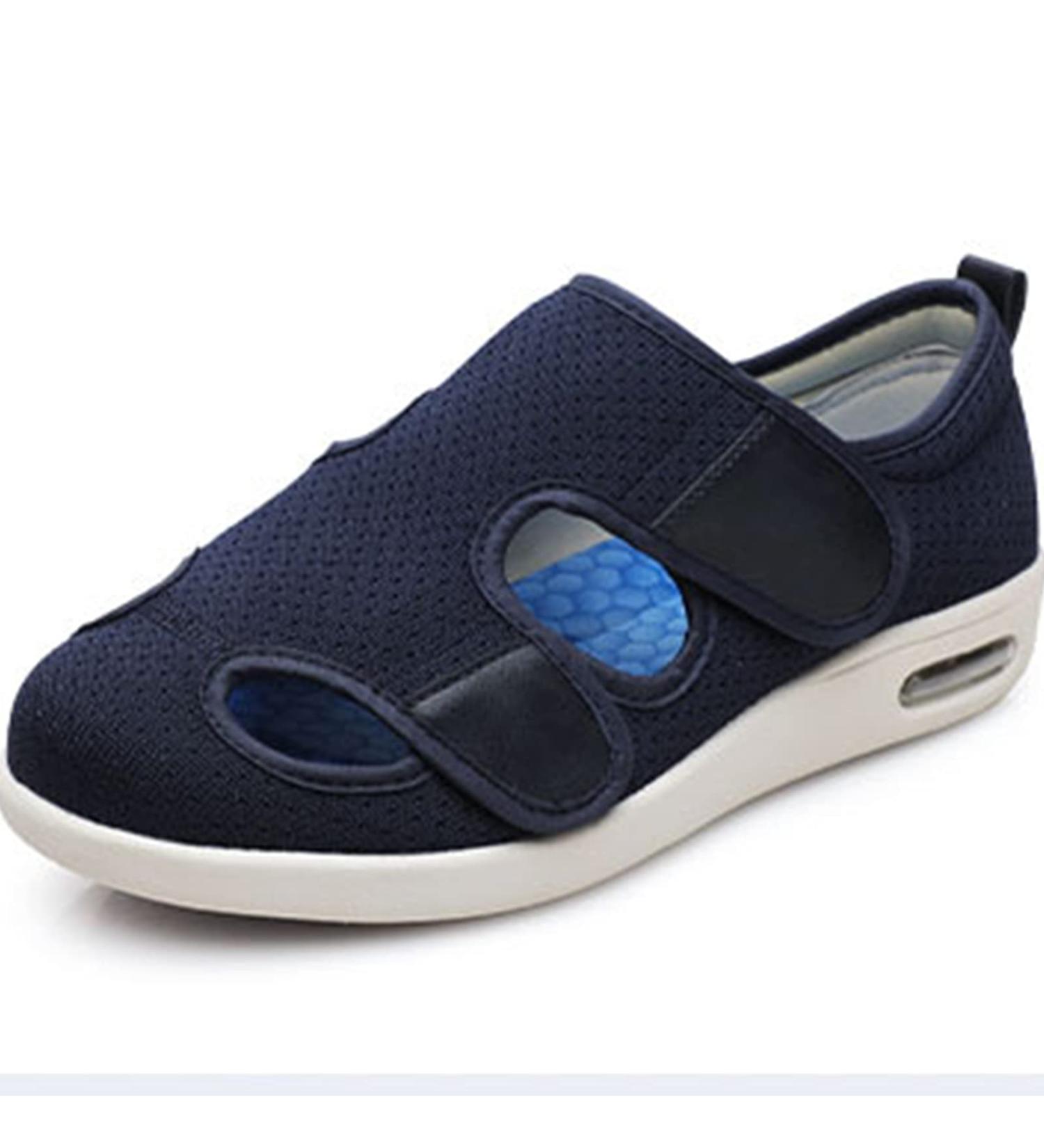 QDCHOME Women's Wide Width Diabetic Shoes for Comfort & Support - Wide Width Walking Shoes for Diabetes, Edema, Plantar Fasciitis - 5.5 US to 6.5 US - Buy Online on GoSupps.com