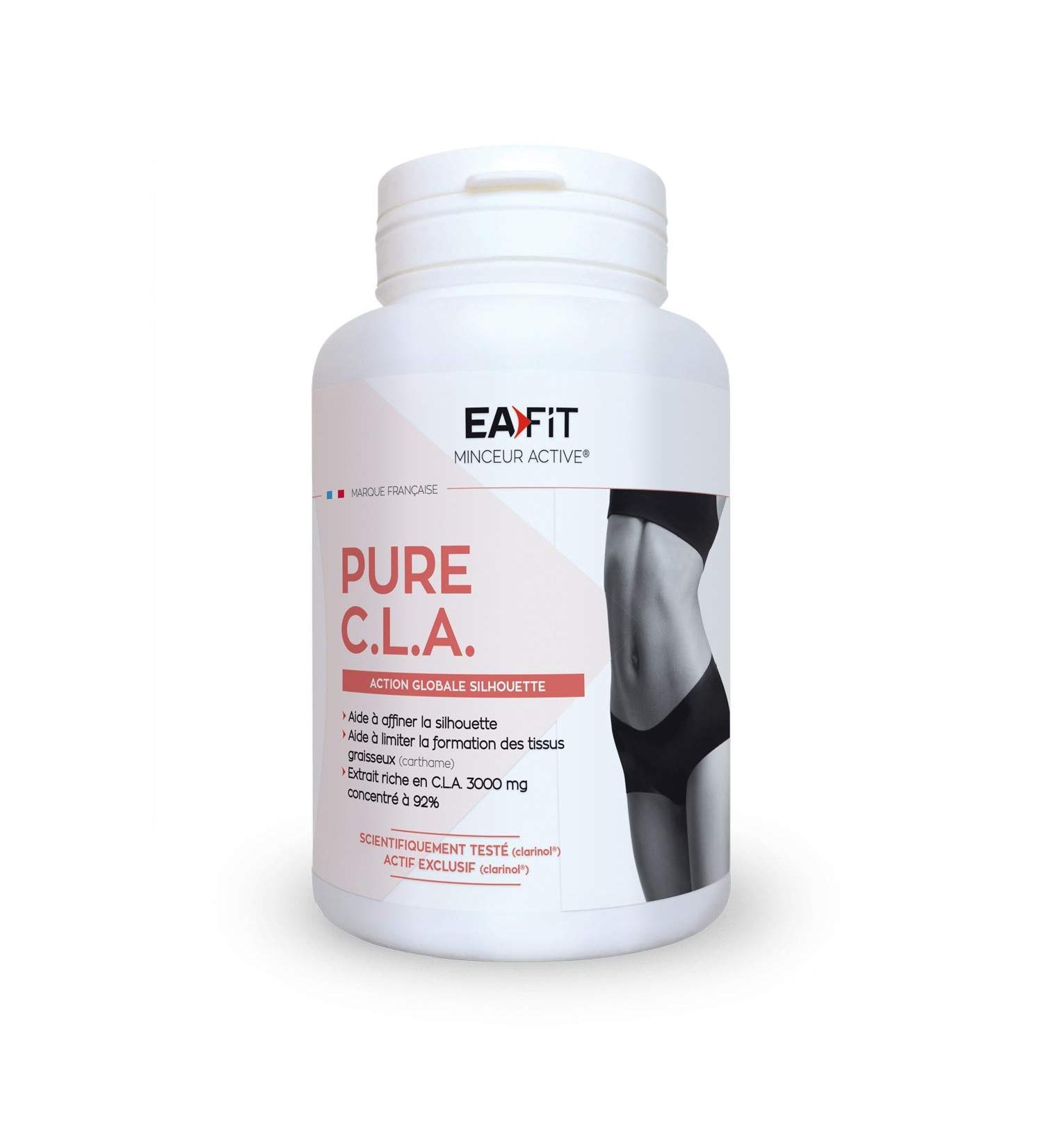 EAFIT Slimming - Pure CLA - Firming Fat Burn - Helps to slim the figure - Limits the formation of fatty tissues - Rich in CLA - 90 capsules - Dietary supplement suitable for sports - Buy Online on GoSupps.com