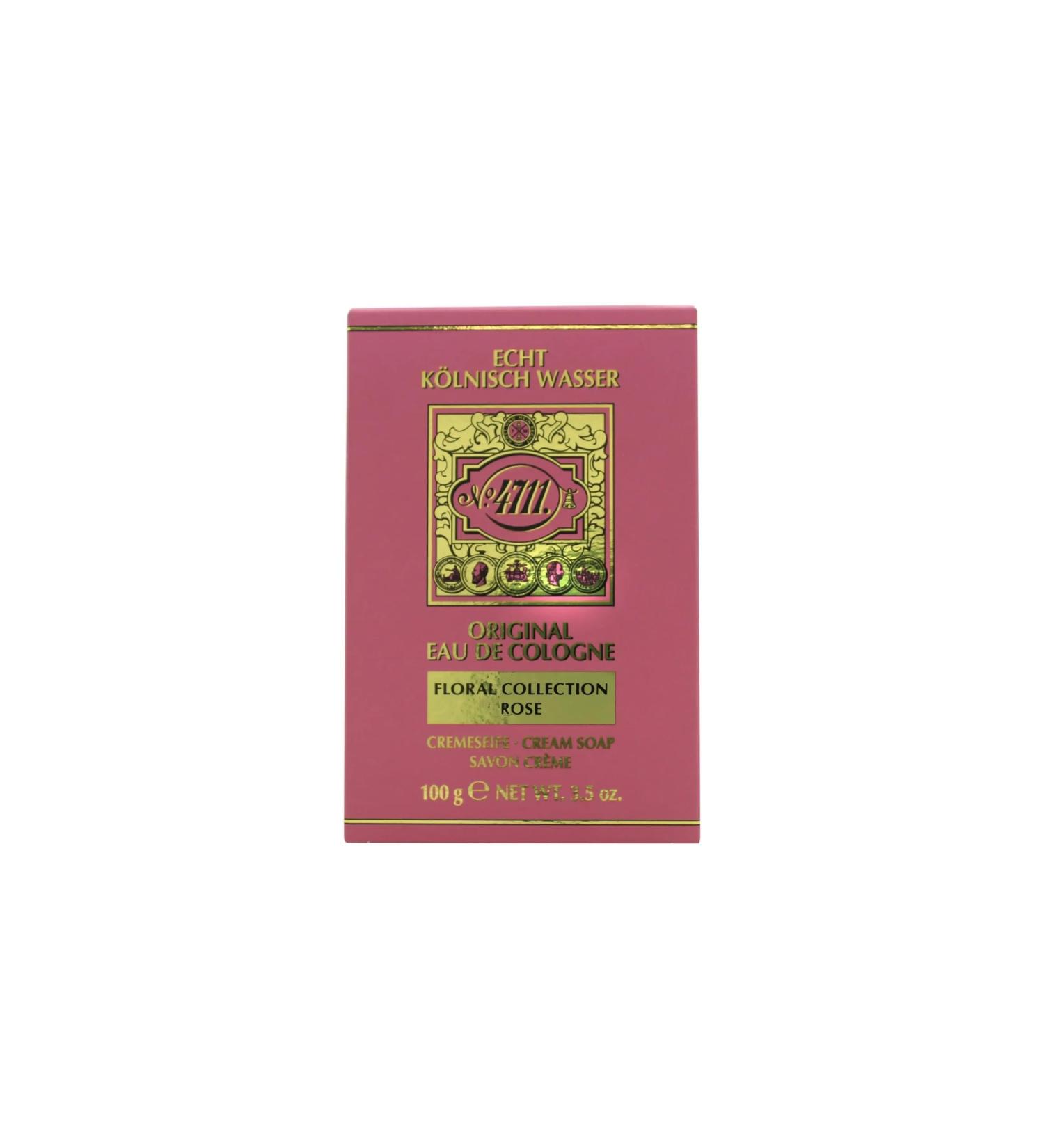4711 Floral Collection Rose Cream Soap 100g - Buy Online on GoSupps.com