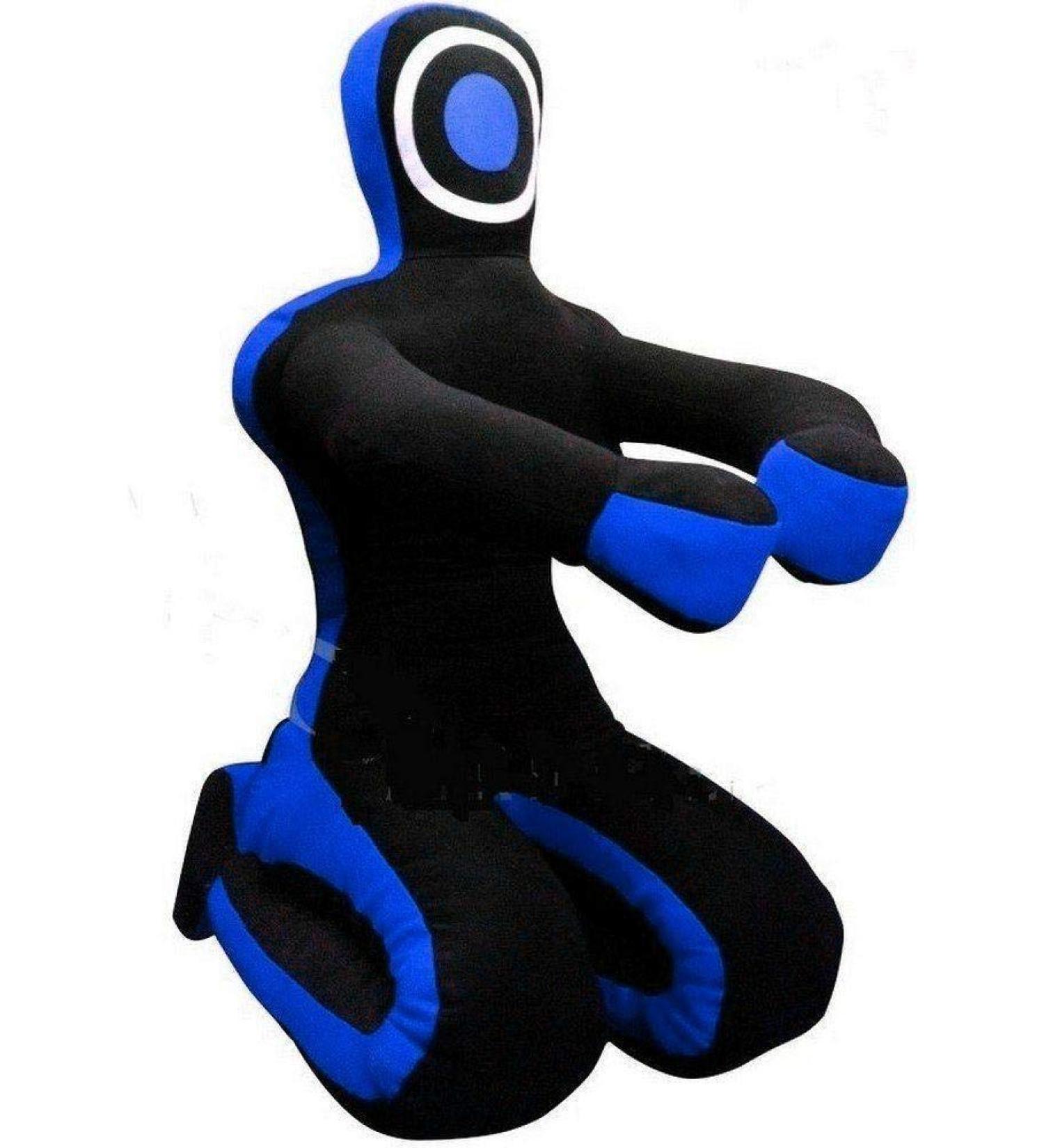 Buy MMA Dummy Judo Punching Bag - Unfilled Grappling Dummy in Black/Blue | Perfect for Training & Fitness - International Shipping - Buy Online on GoSupps.com