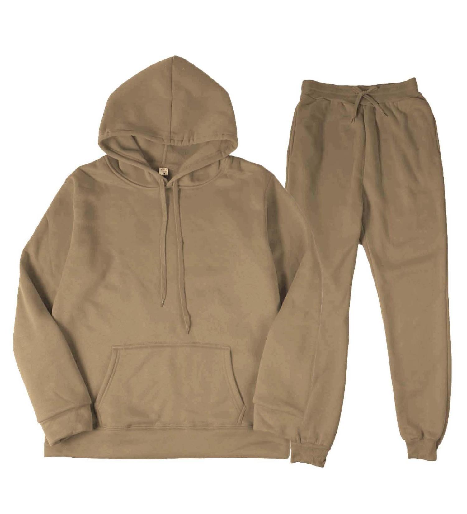 Hanxiulin Men's Cotton Training Suit - Jogging & Sports Wear | XL Khaki Fitness Outfit - Buy Online on GoSupps.com