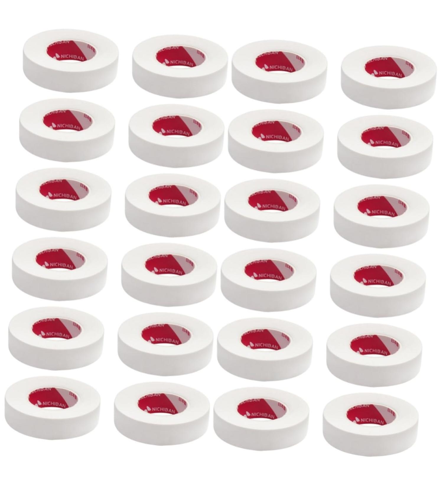 FRCOLOR 24 Rolls Eyelash Tape - Essential Supplies for Eyelash Extensions & Eyeshadow | Breathable Polyolefin Film for Lash Techs - Buy Online on GoSupps.com