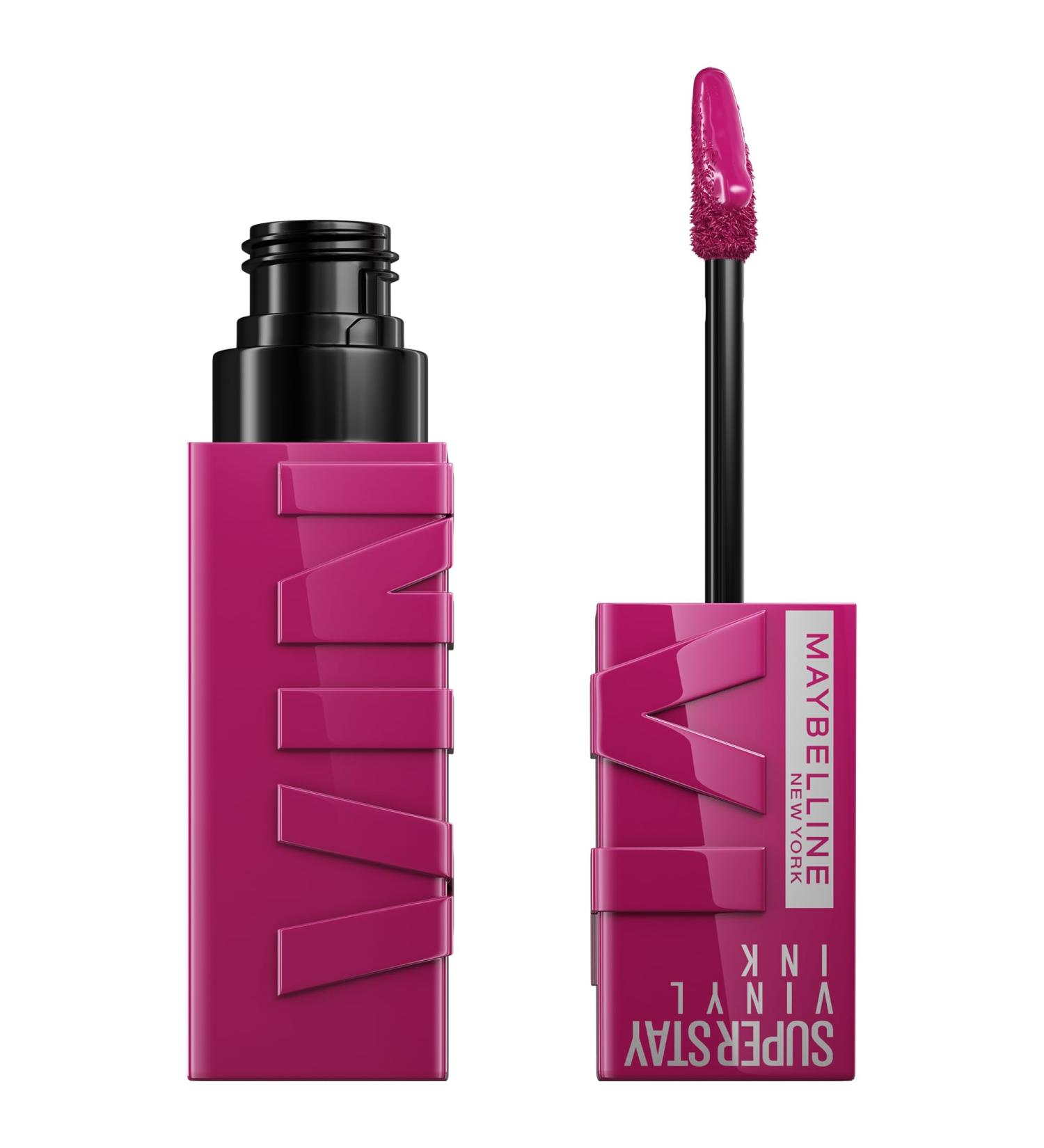 Maybelline New York - Liquid Lipstick - 16 Hour Wear and Shine Finish - Super Stay Vinyl Ink No. 170 Unafraid - 4.2 ml - Buy Online on GoSupps.com