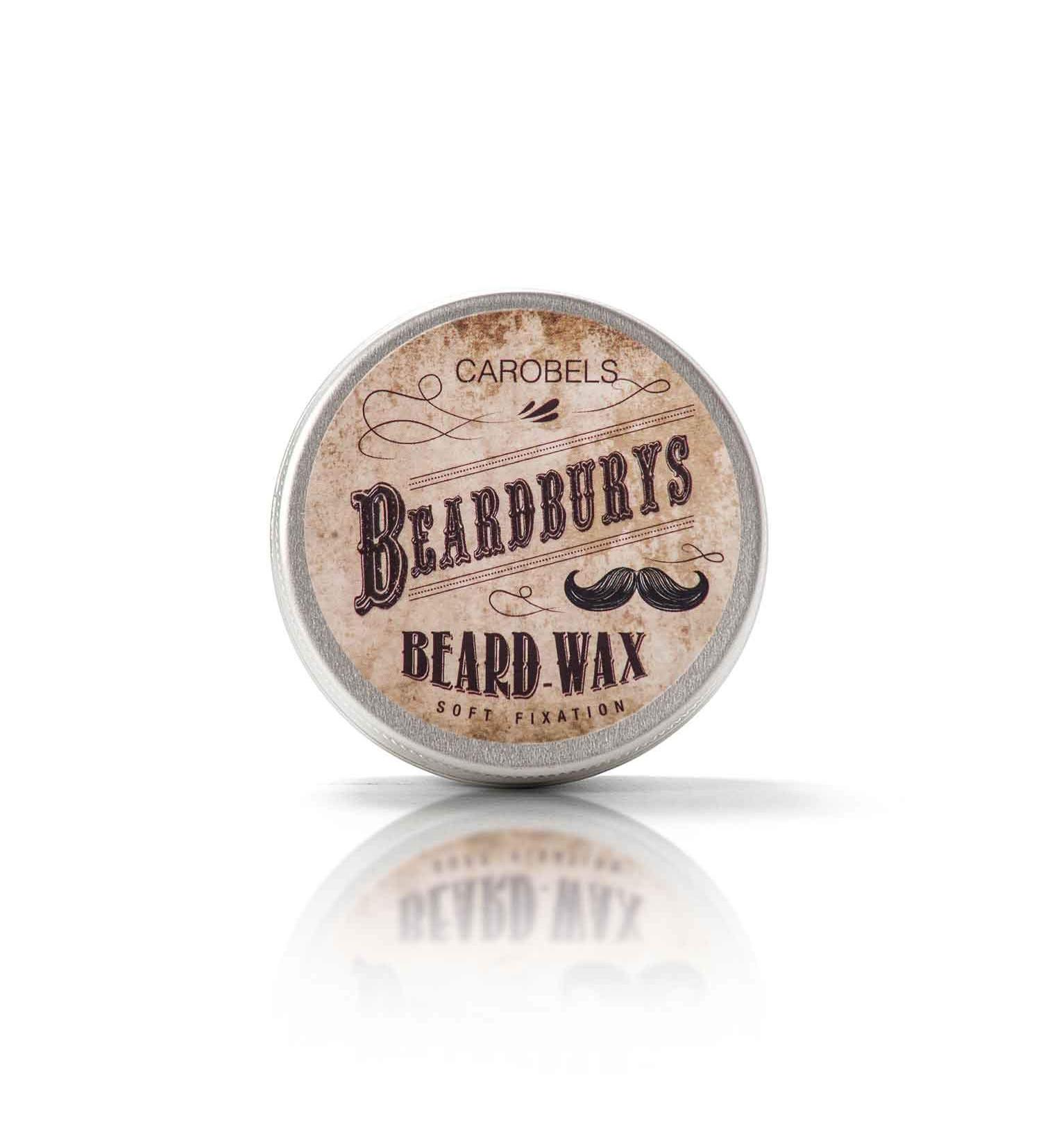 BY CAROBELS BEARDBURYS Sculpby Beard and Moustache Wax - 4 Packs of 150 g - Total 600 g