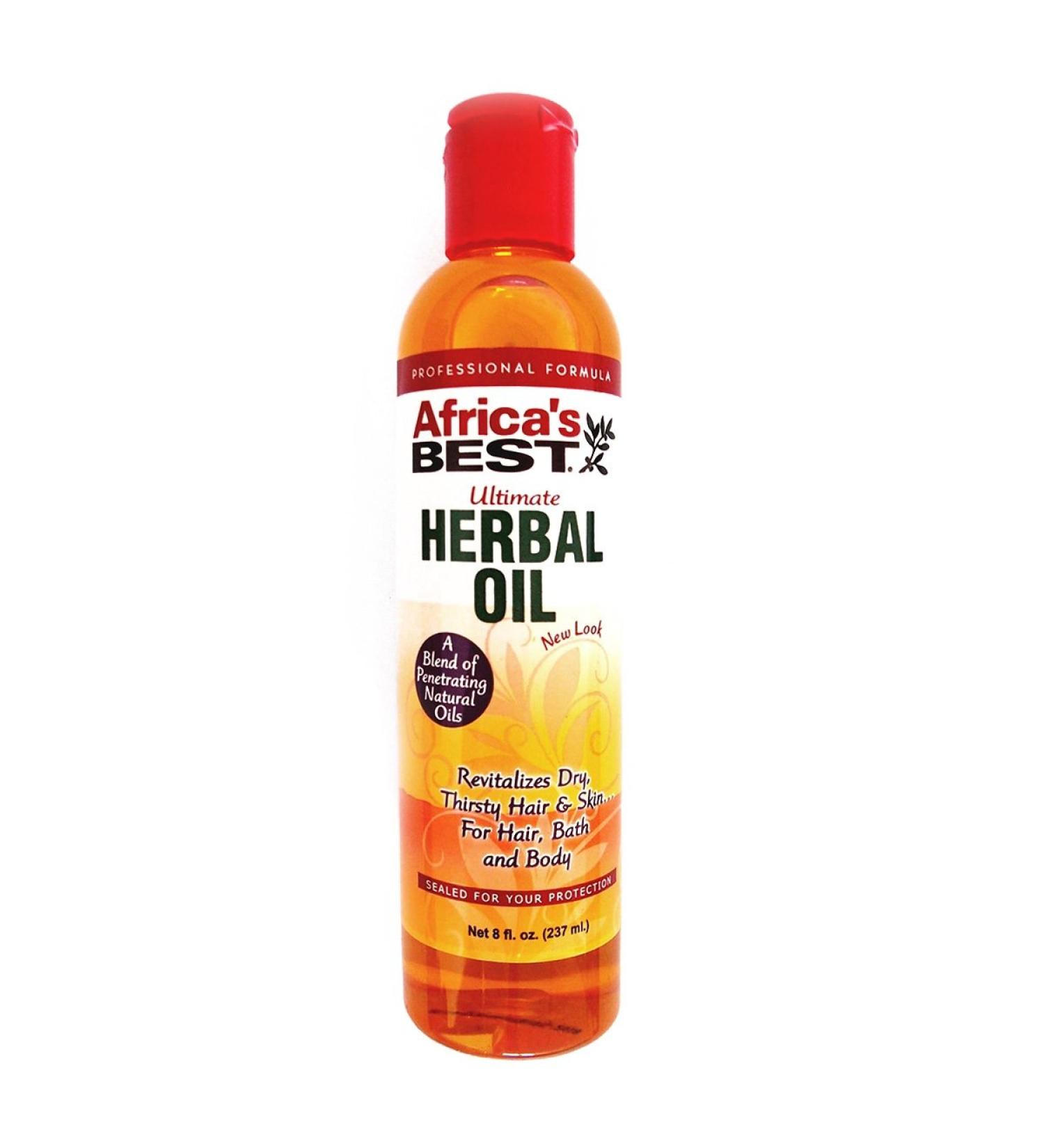 Africa's Best Ultimate Herbal Oil 8 Ounce (235ml)