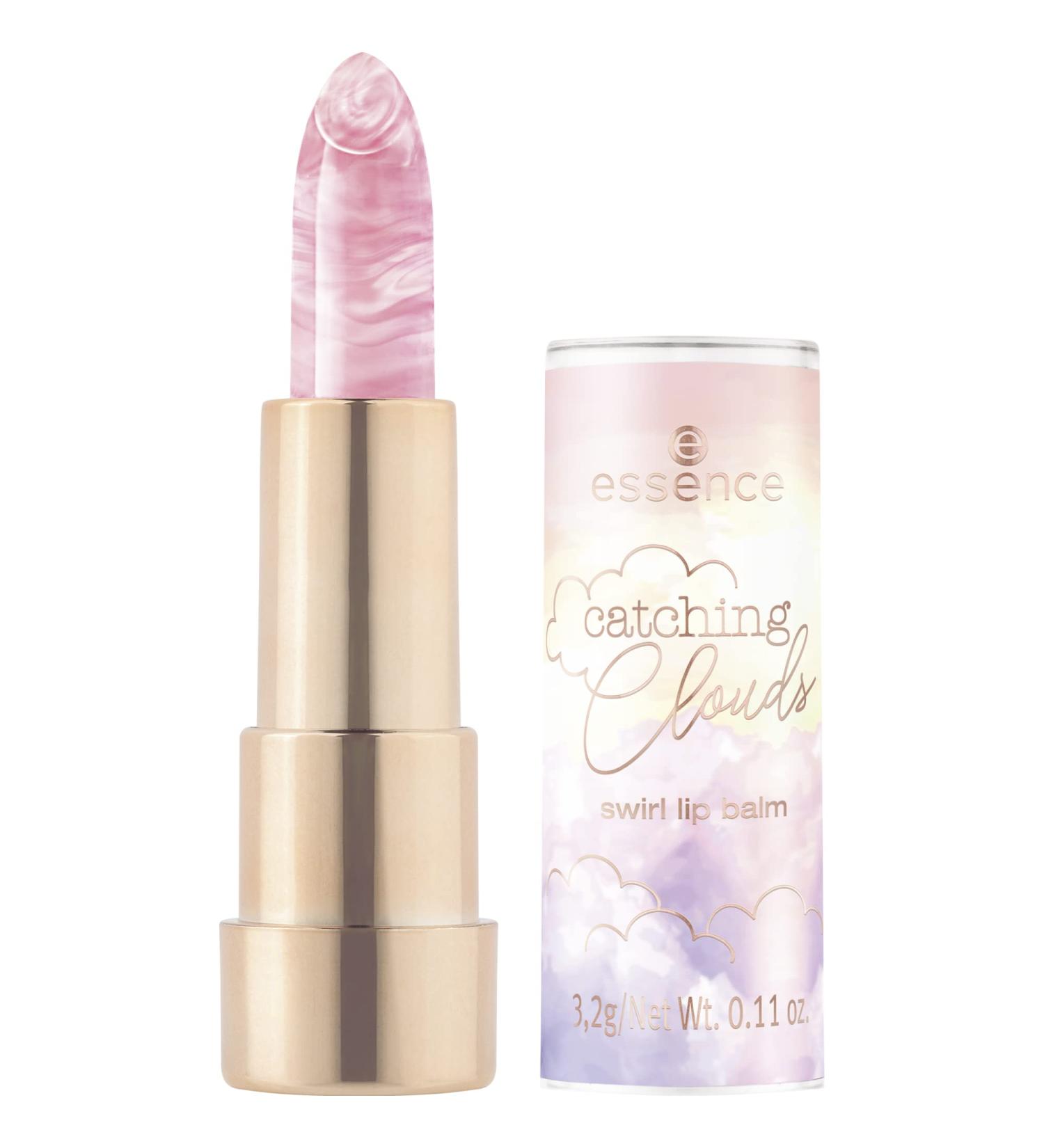Buy Essence Catching Clouds Swirl Lip Balm No. 01 - Head In The Clouds (3.2g) - Pink | International Shipping Available - Buy Online on GoSupps.com