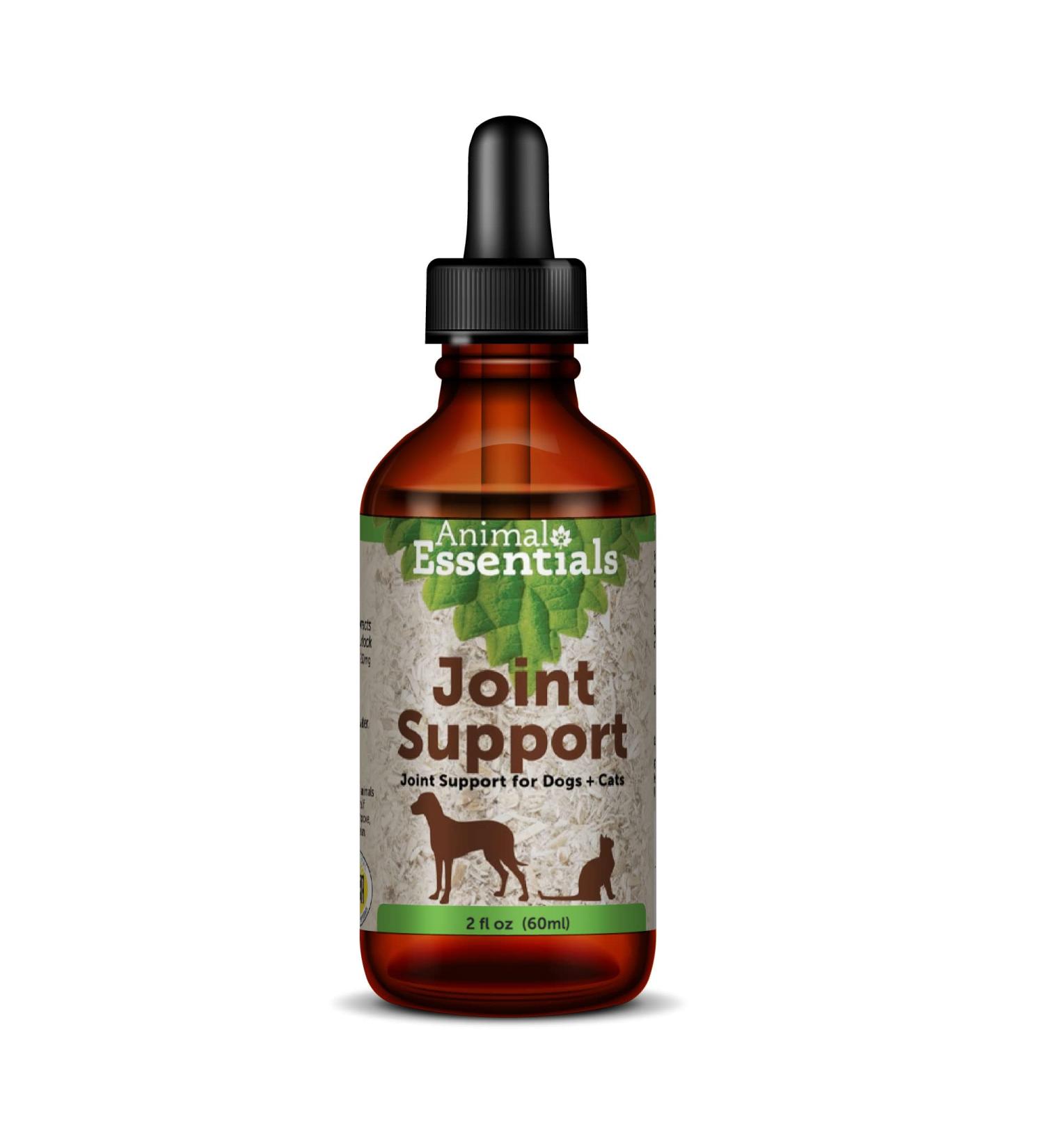 Animal Essentials 2oz Joint Support Supplement for Dogs & Cats - Made in USA, Alcohol-Free Pain & Swelling Relief - Buy Online on GoSupps.com