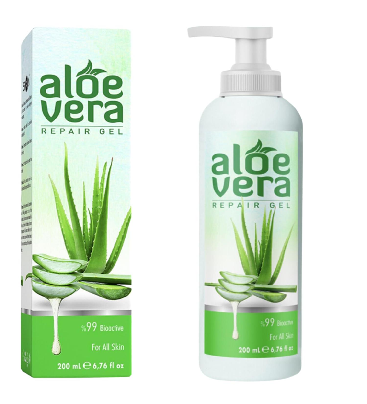 S NA Aloe Vera Gel - Natural Moisturizing Repair Gel for Face Skin & Hair | Shop Internationally - Buy Online on GoSupps.com