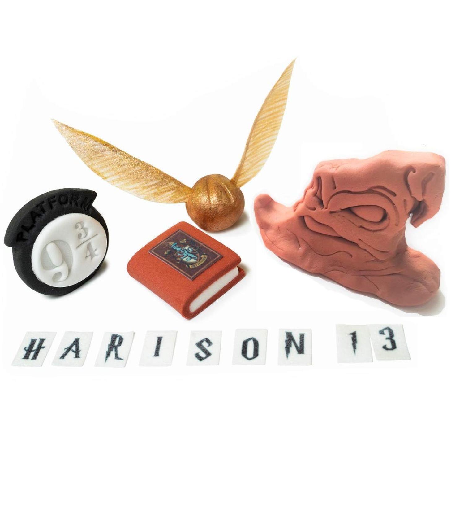 Harry Potter Cake Toppers Edible Icing Personalised Birthday Decorations - Buy Online on GoSupps.com
