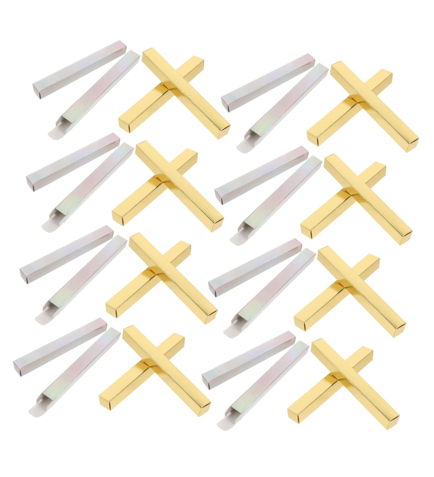  POPETPOP POPETPOP Boxes Of 50Pcs Box Lip Gloss Box Lipstick Containers Lip Balm Containers Sample Containers Eyeliner Case Lip Gloss Plumping Case - Buy Online on GoSupps.com