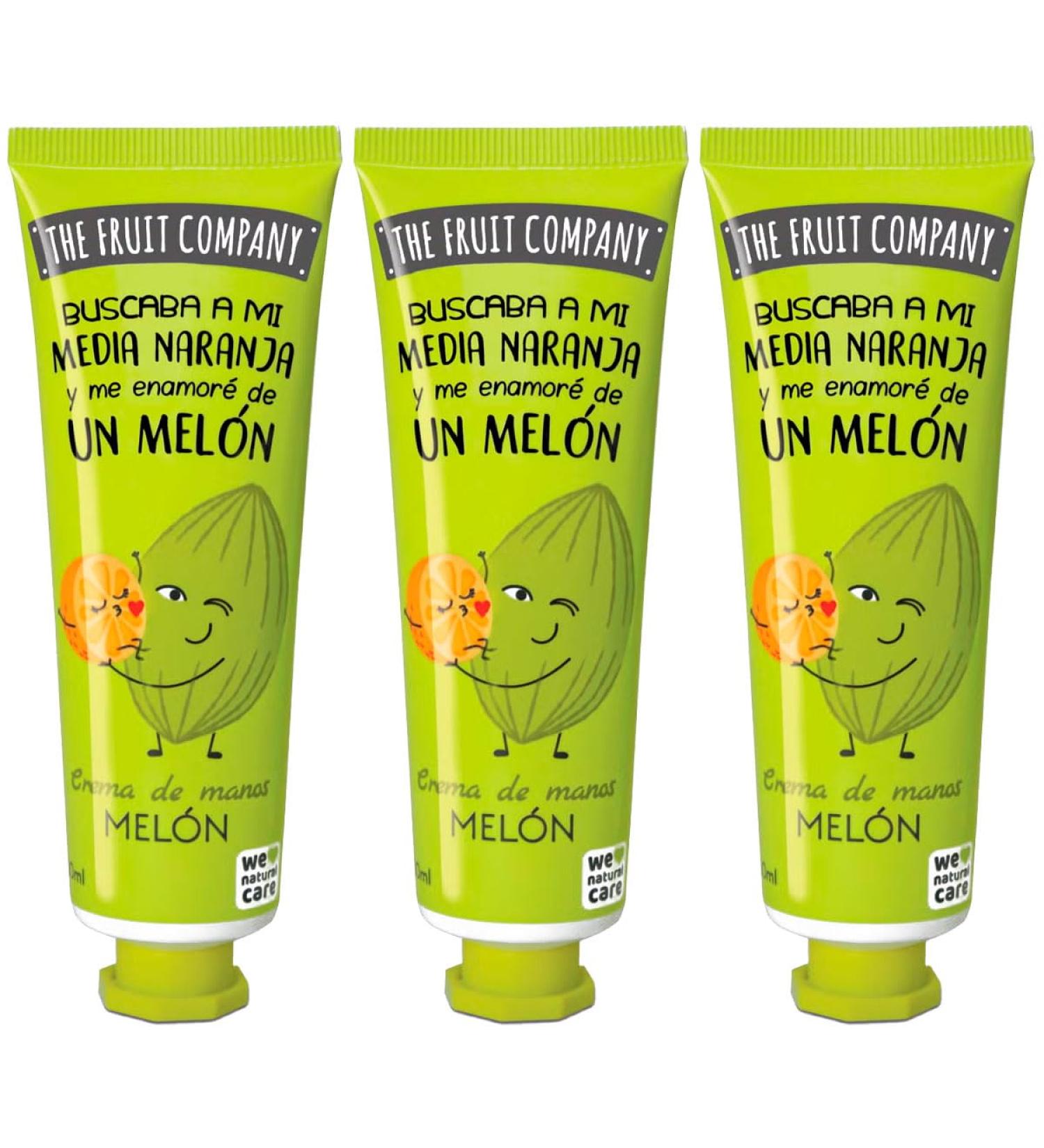 The Fruit Company Melon Hand Cream with Aloe Vera and Chamomile 50 ml (Pack of 3) - Buy Online on GoSupps.com