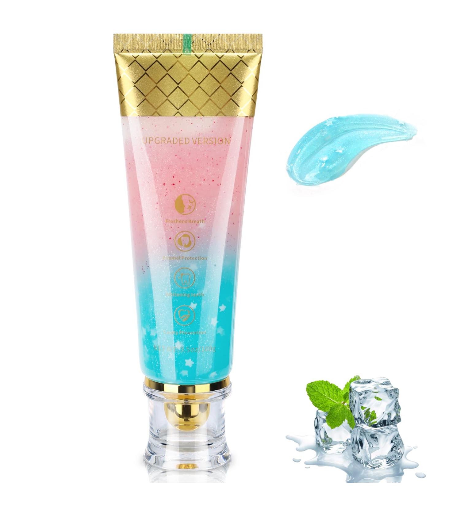 Niacinamide Whitening Toothpaste Hydroxyapatite Toothpaste Niacinamide Intensive Whitening with Natural Gentle Stain Removal Natural Repair Enamel and Protect Teeth 1 Pcs - Buy Online on GoSupps.com