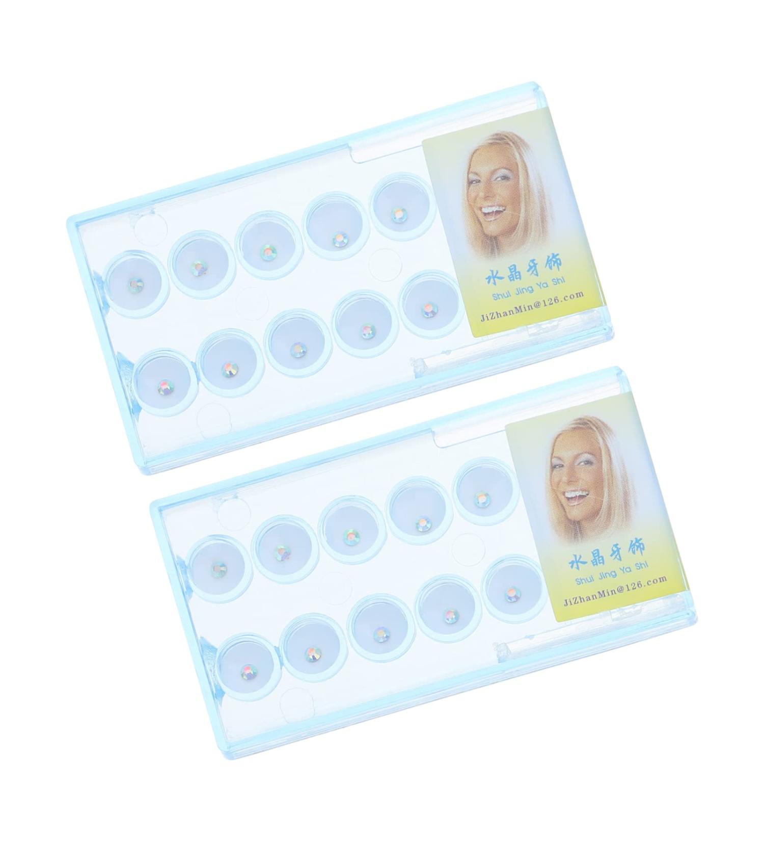 Beaupretty Nail Accessories: 20pcs Tooth Gems & Labret Jewelry for Stunning DIY Teeth Decor & Diamond Jewelry - Buy Online on GoSupps.com