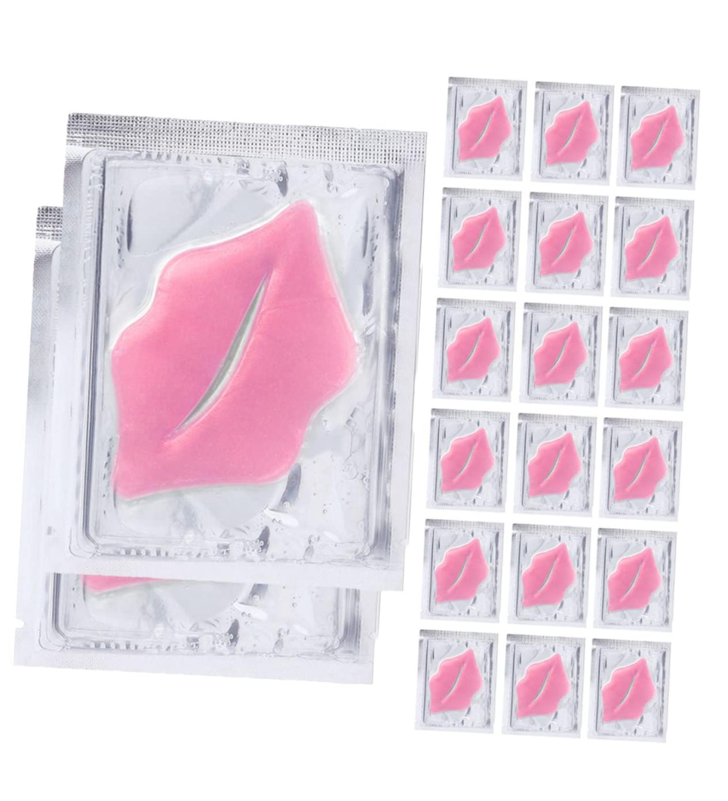 ERINGOGO 20pcs Exfoliating Lip Masks Overnight Lip Care for Women Mask for Dry Portable Films Random Style - Buy Online on GoSupps.com