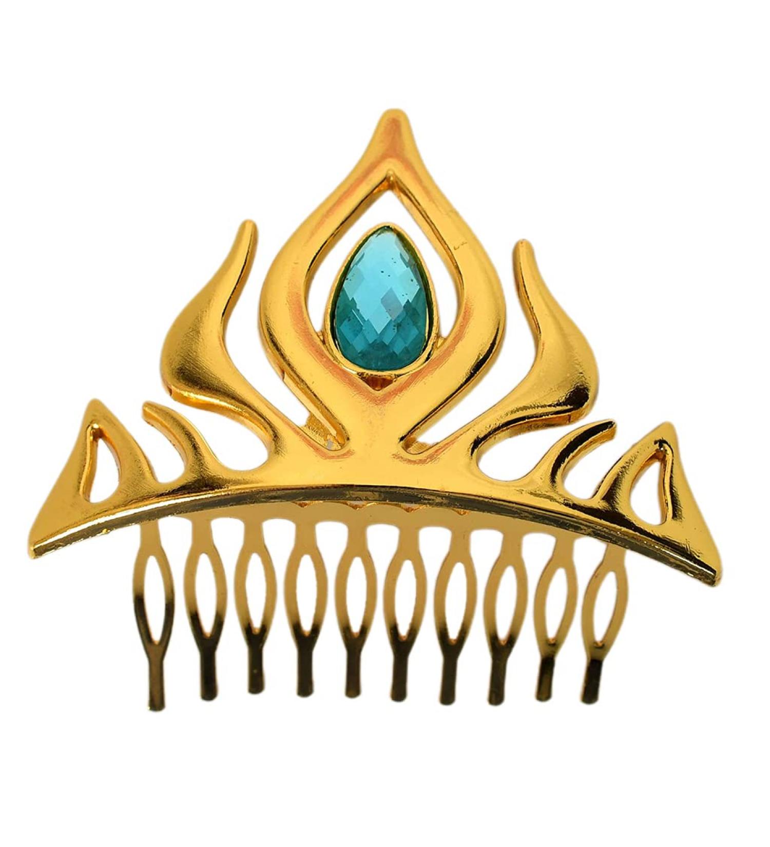 amangul Crystal Side Hair Comb Clip Metal Bangs Comb Crown Hair Clips Combs Accessories Bridal Comb Hairstyle Tools - Buy Online on GoSupps.com