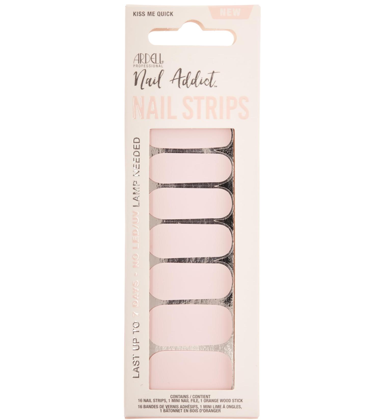 Buy Ardell Nail Addict Nail Strips - Kiss Me Quick | Fast International Shipping | Shop Now - Buy Online on GoSupps.com