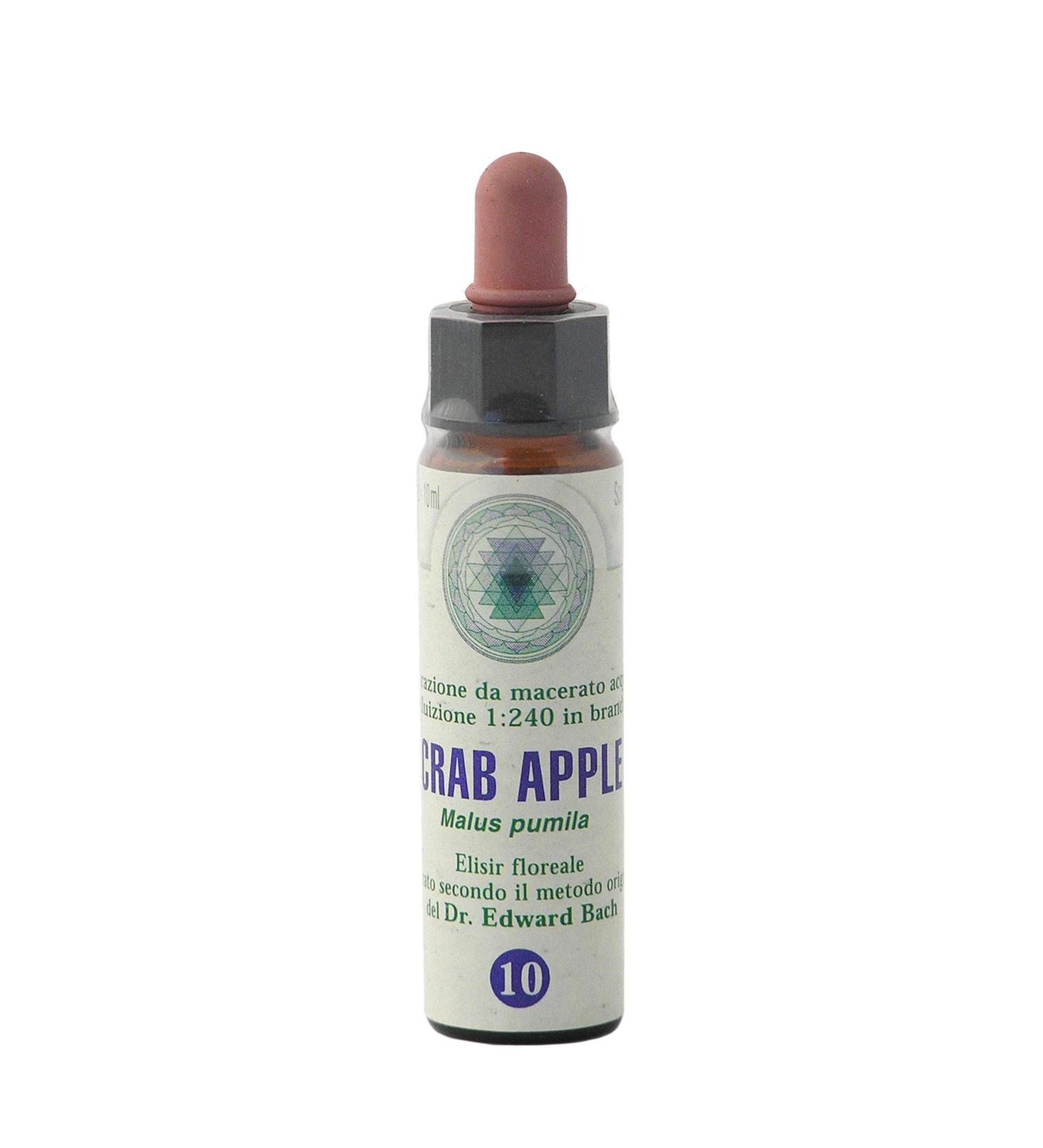 Crab Apple n 10 Fleur de Bach farmaflor 1 Flacon Comtpe Gouttes 10ml - Made in Italy - Buy Online on GoSupps.com