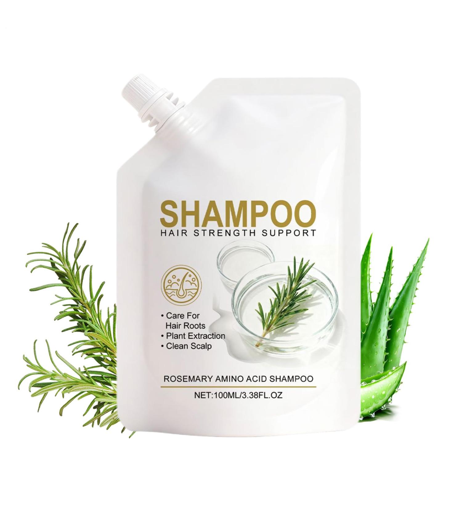 Godpqiui Natural Shampoo 100ml Refreshing Scalp CleansingShampoo for Women and Men Refreshing Daily Use Purifying and Moisturizing for Women and Men - Buy Online on GoSupps.com