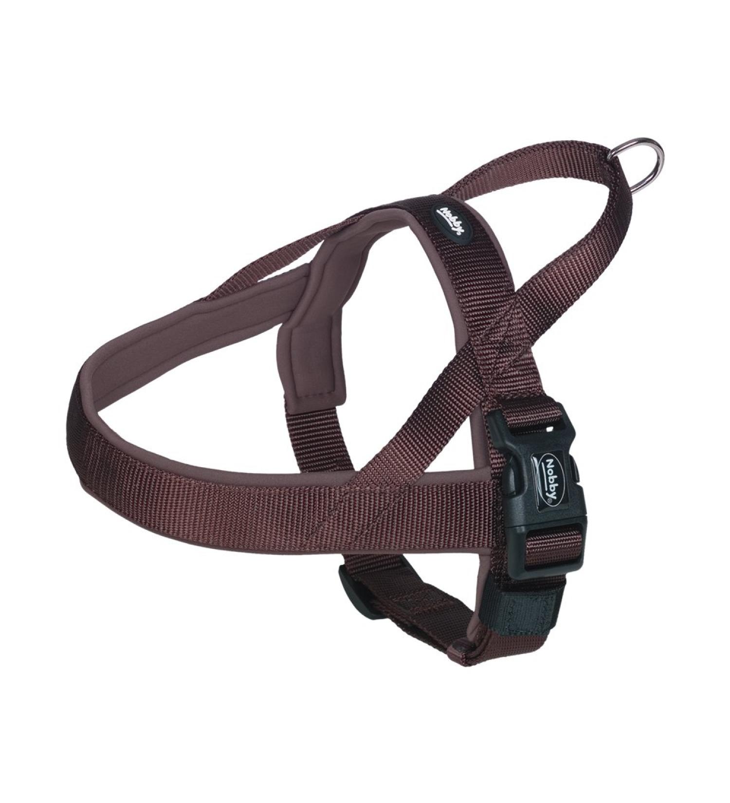 Nobby Norwegian Classic Preno Harness - Brown L: 60-76 cm + 46 cm | Premium Quality Comfortable Fit International Shipping - Buy Online on GoSupps.com
