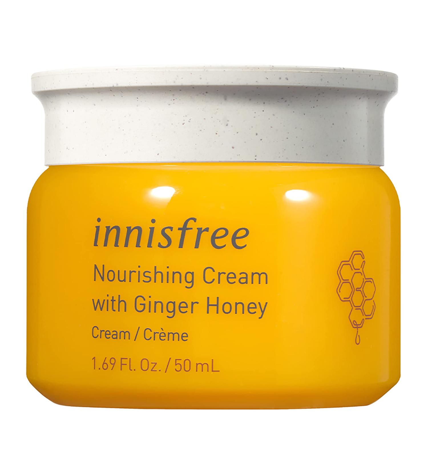 Innisfree Ginger Honey Nourishing Cream Face Moisturizer 1.69 Fl Oz - Hydrating Treatment - Buy Online on GoSupps.com