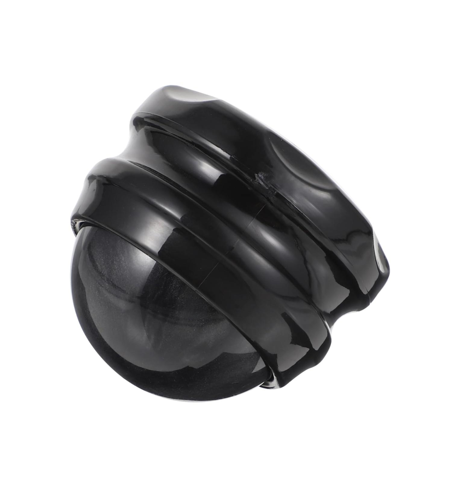 Healeved Lacrosse Massage Ball - Deep Tissue Self-Massage Device for Sports & Fitness - Trigger Point Relief (6.5x6.1cm Black) - Buy Online on GoSupps.com