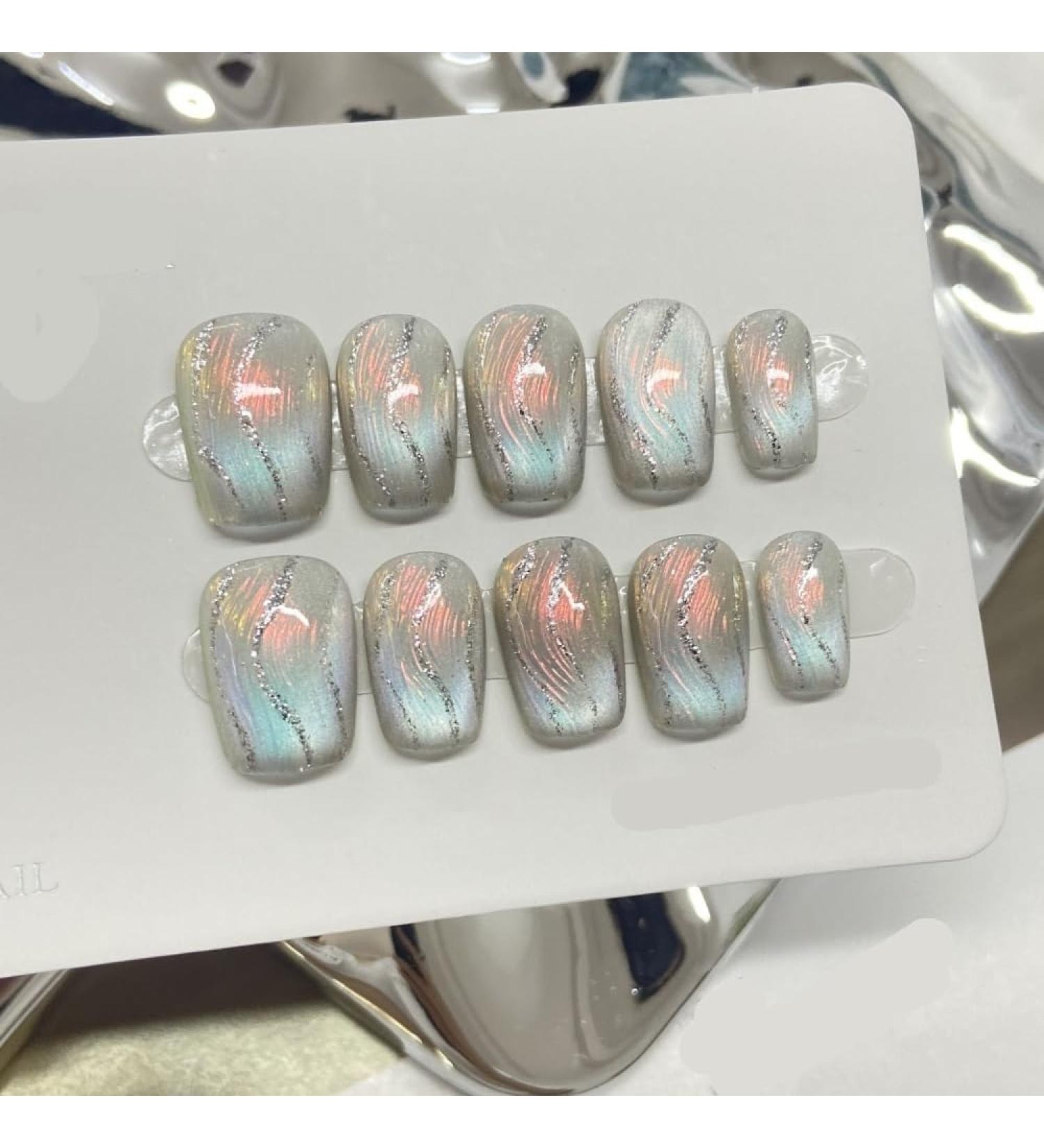 Handmade wearing of nail polish handmade phototherapy nail cat eye nail and nail patch(S) - Buy Online on GoSupps.com