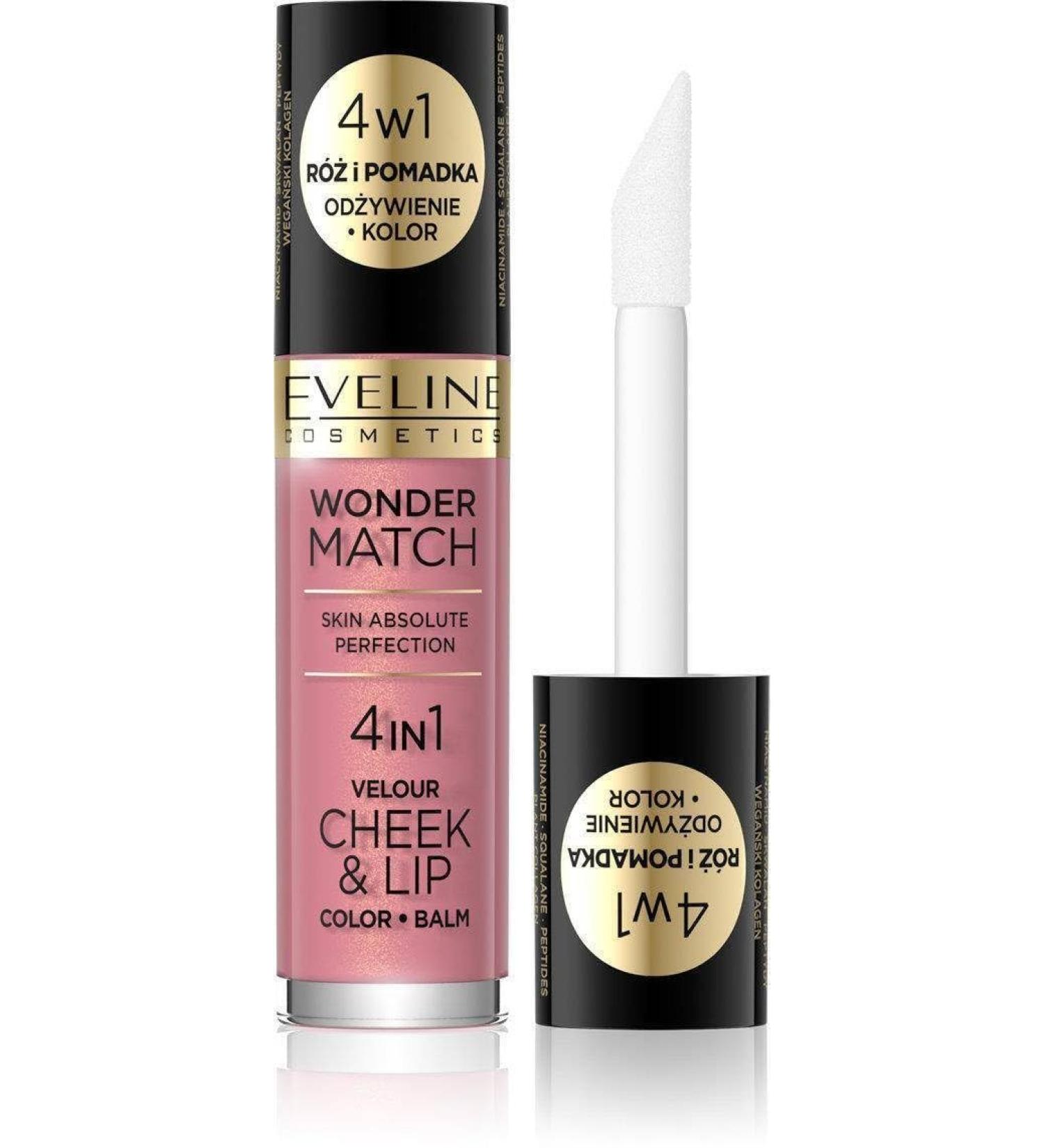 Eveline Cosmetics Wonder Match 2in1 liquid lipstick and liquid blusher