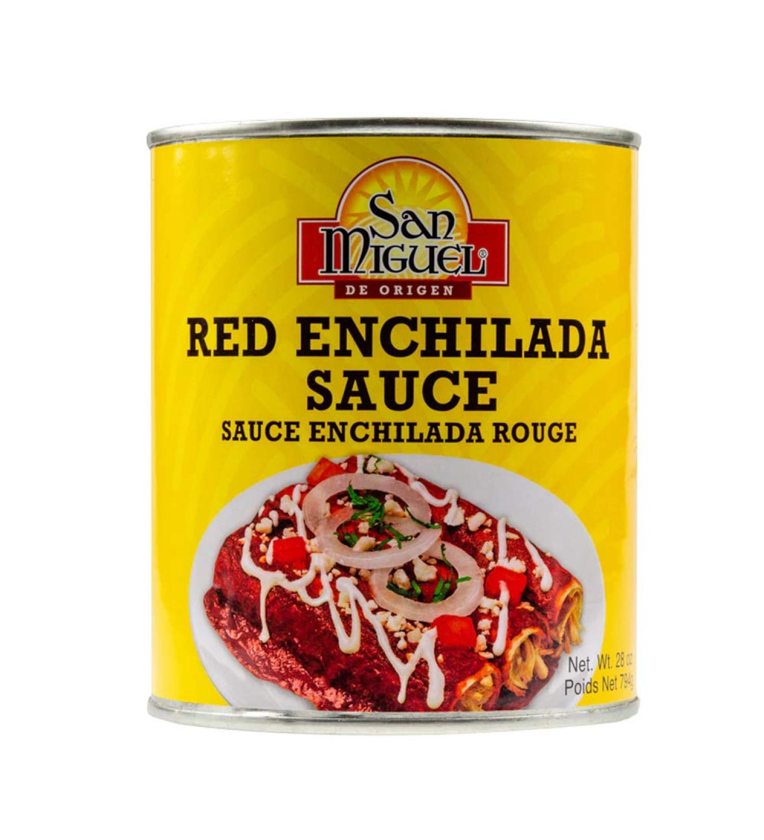 San Miguel Salsa Enchilada Roja 794g / Red Salsa Enchilada Sauce Mexican Enchilada Cooking Sauce Medium Hot