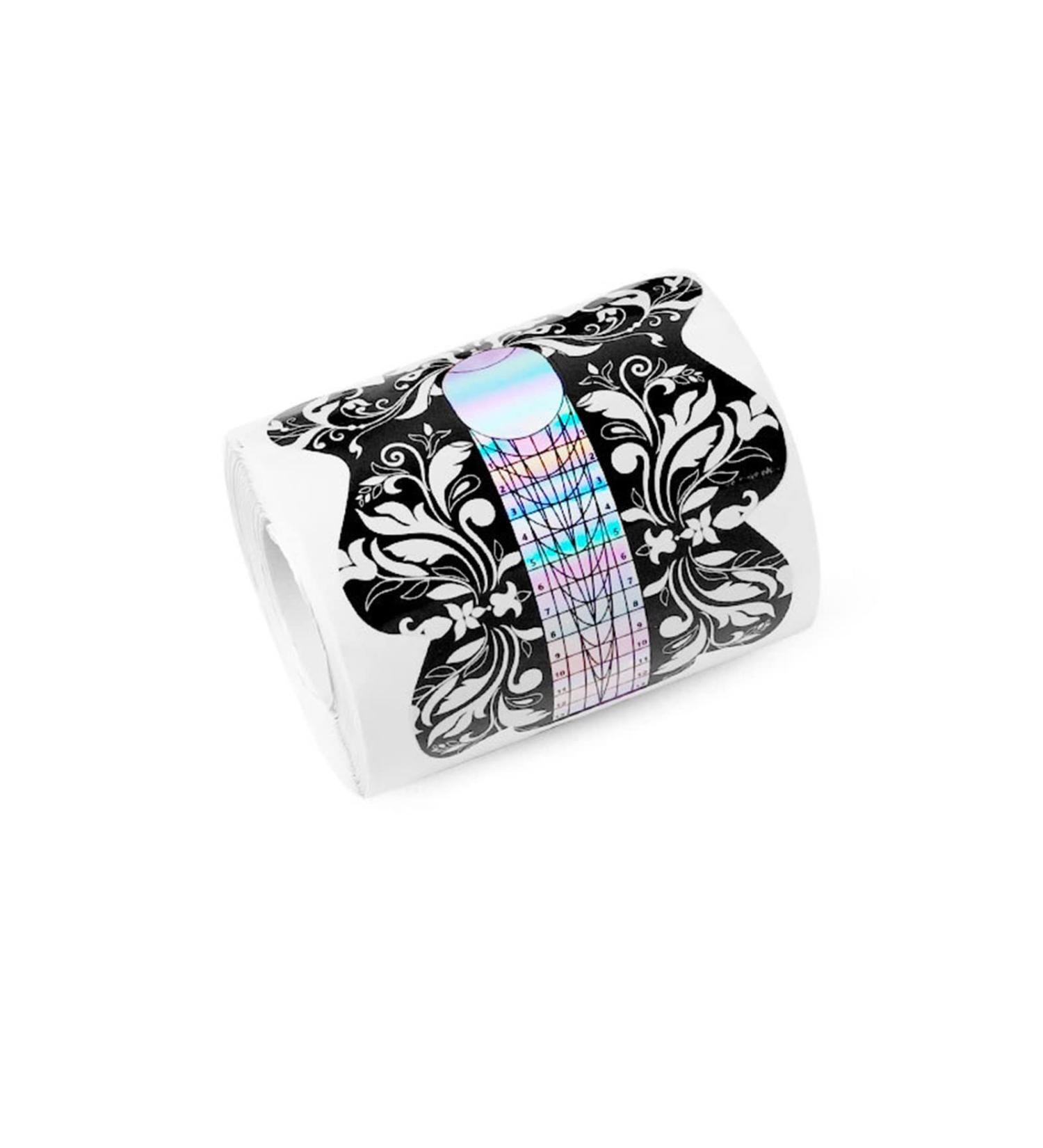 Coniya 100 Nail Form Stickers - Butterfly Shape Nail Art Extensions for Acrylic & UV Gel - Multi-Color Adhesive Tools with Instructions - Buy Online on GoSupps.com