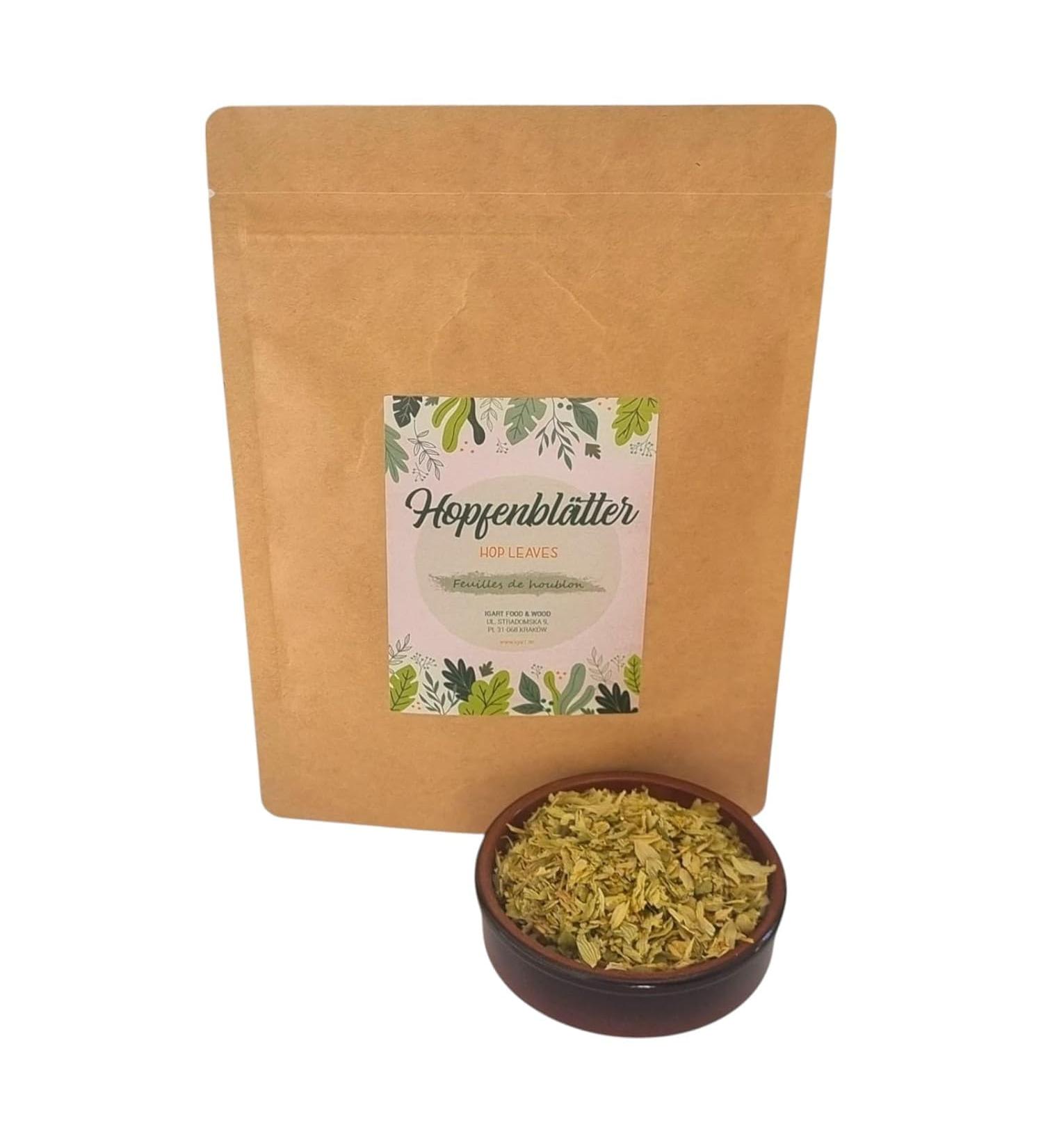 IGART FOOD&WOOD Fleurs de houblon 1000g feuilles de houblon coup es pour tisane c nes de houblon s ch s naturellement Humulus lupulus qualit 1A 1KG - Buy Online on GoSupps.com