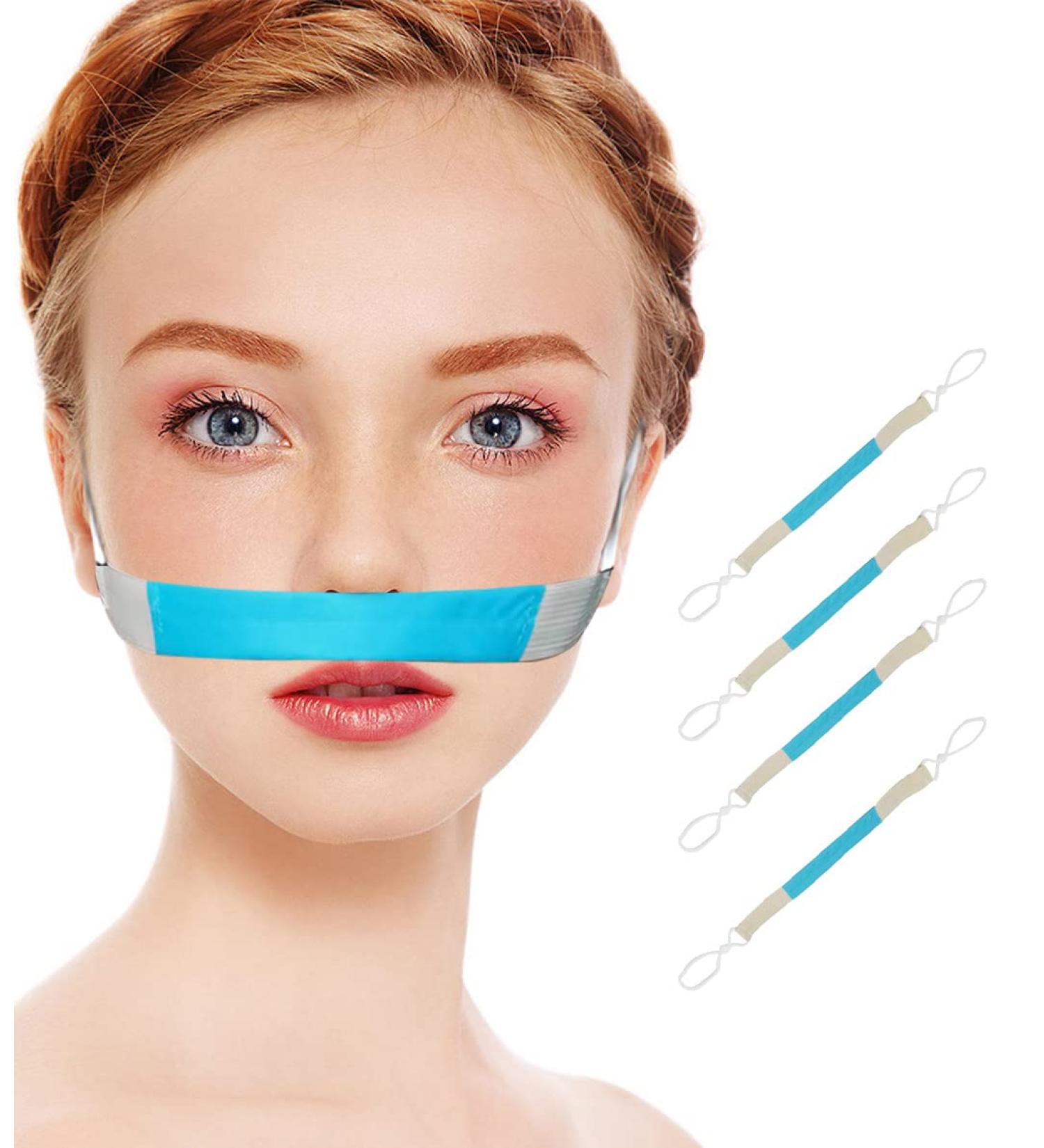 4pcs Nasal Waterproof Dressing Holder - Elastic Bandage for Post Nasal Surgery Procedures - Buy Online on GoSupps.com