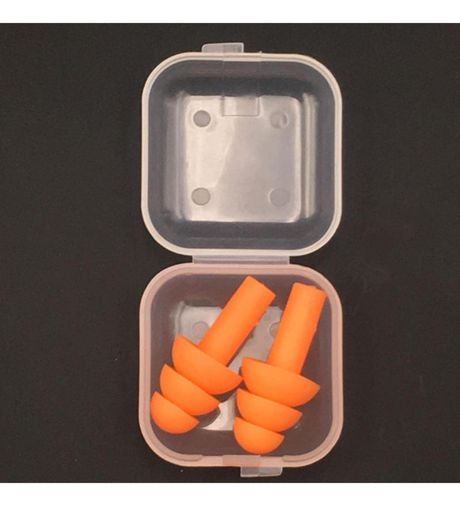 Earplugs Ear Plugs Sleeping Noise Canceling Ear Plugs box-packed comfort earplugs for Swimming Snoring 1Pairs(Orange) - Buy Online on GoSupps.com