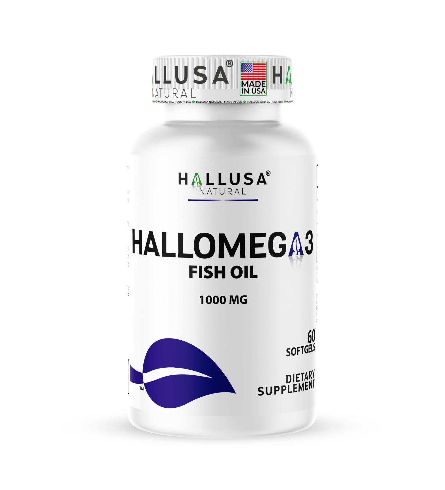 Omega 3 Fish Oil 1000mg with EPA 180mg & DHA 120mg | Heart Brain Eye & Joint Support | Omega 3 Fatty Acids Supplement | Non GMO Gluten & Lactose Free | 60 Softgels - Buy Online on GoSupps.com