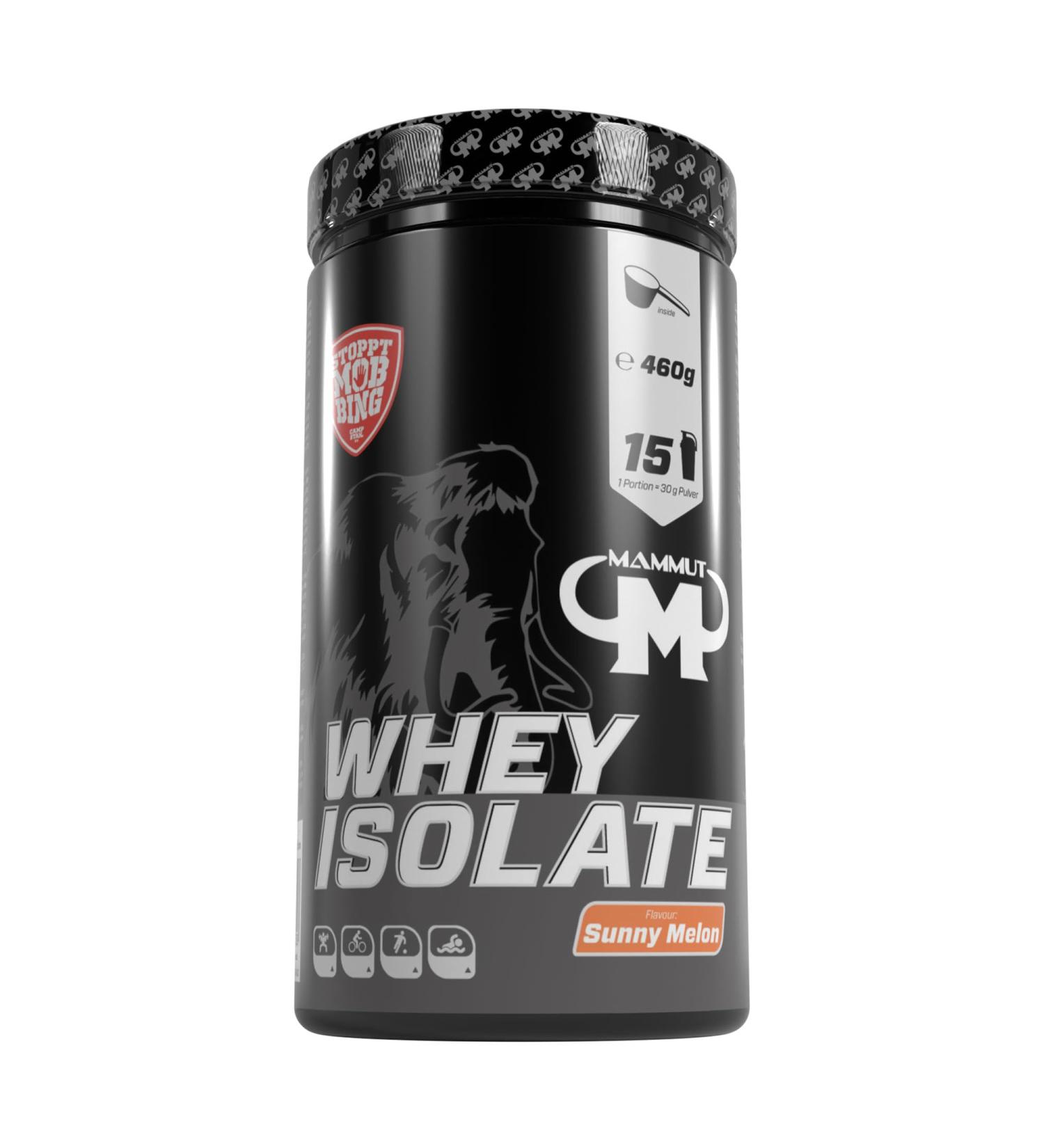 Mammut Whey Isolate (460g) Sunny Melon - Buy Online on GoSupps.com