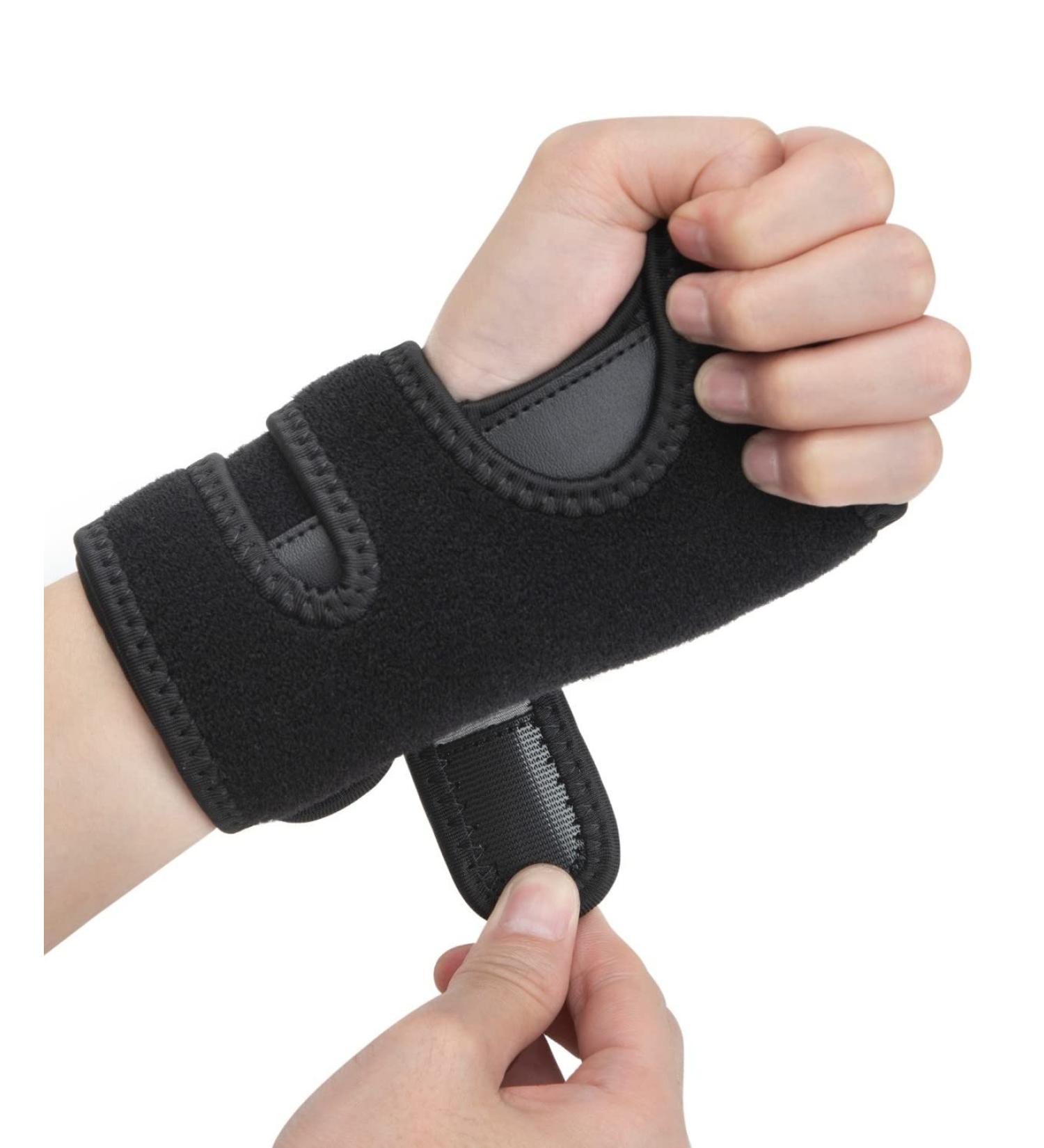 Tintol Wrist Brace for Carpal Tunnel Relief | Moderate Support Night Splint with Metal Bar | Ideal for Typing, Sleeping, Tendonitis, Arthritis | Fits Left or Right Hand - Buy Online on GoSupps.com