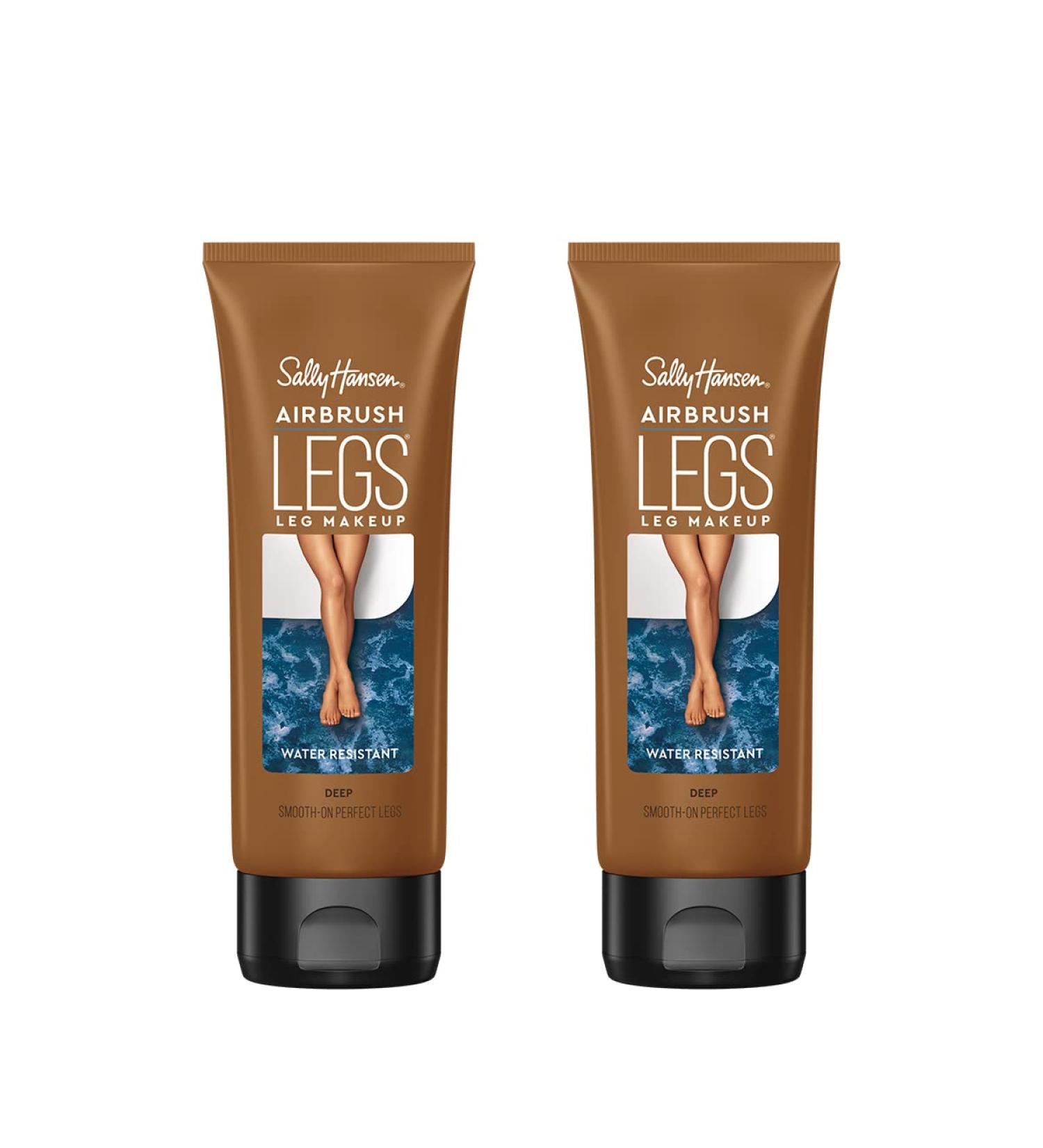 Sally Hansen Airbrush Legs Deep 4 Oz Leg Makeup Lotion - Pack of 2 - Buy Online on GoSupps.com
