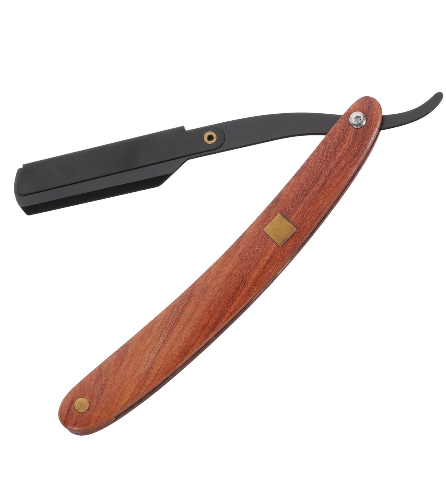 Shop Hapinary Handwalier: Safe Metal Razor Holder & Bamboo Manual Eyebrow Trimmer for Men - Premium Quality Cutlery - Buy Online on GoSupps.com