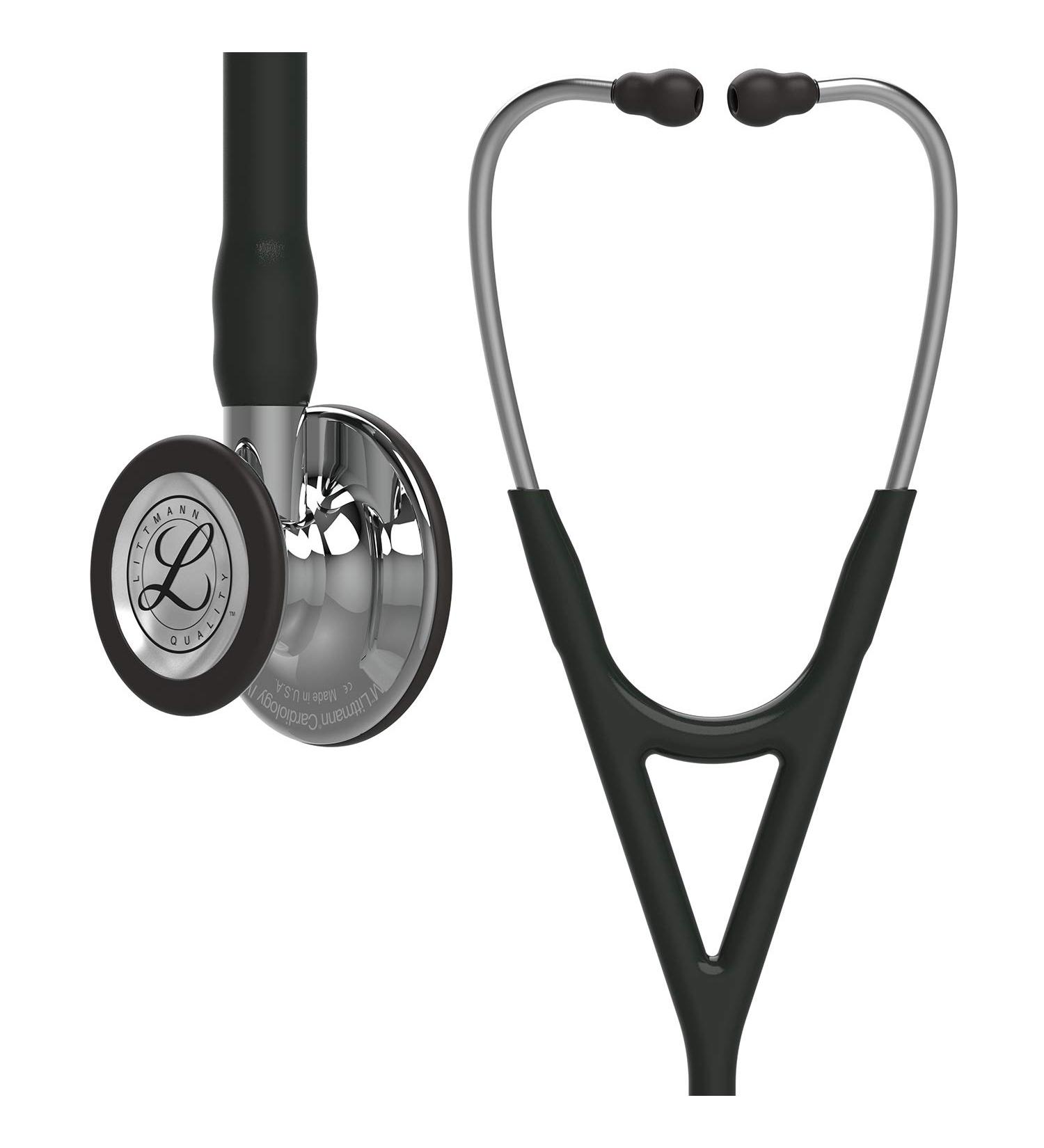 3M Littmann Cardiology IV Stethoscope - Mirror-Finish Chestpiece - Black Tube - 69 cm - Buy Online on GoSupps.com