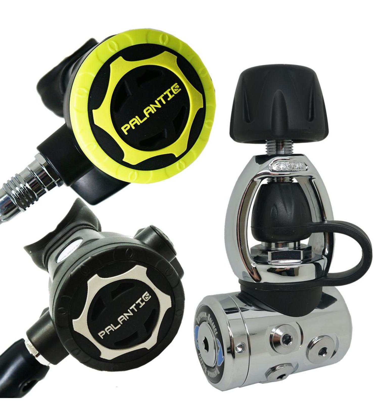 Palantic AS105 Yoke Diving Regulator and Octopus Combo - Dive with Confidence - Buy Online on GoSupps.com