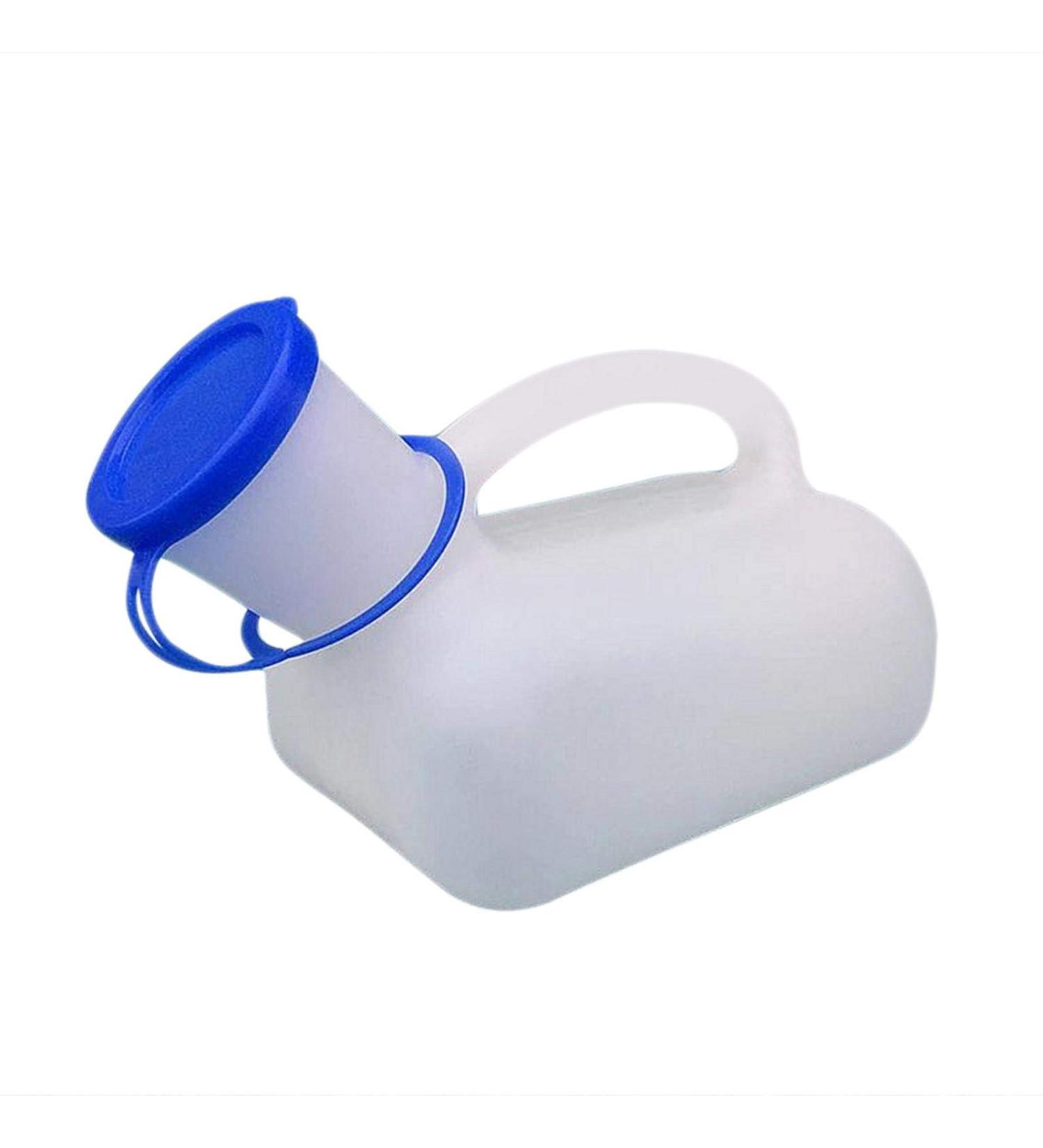 Mona43Henry Care Urinal for Men Proof Portable Spill Plastic Pee Bottles for Men with Snap on Lid and Connector Delivered Randomly for Travel CarElderly Blue 1000ml1 Pack supportable - Buy Online on GoSupps.com